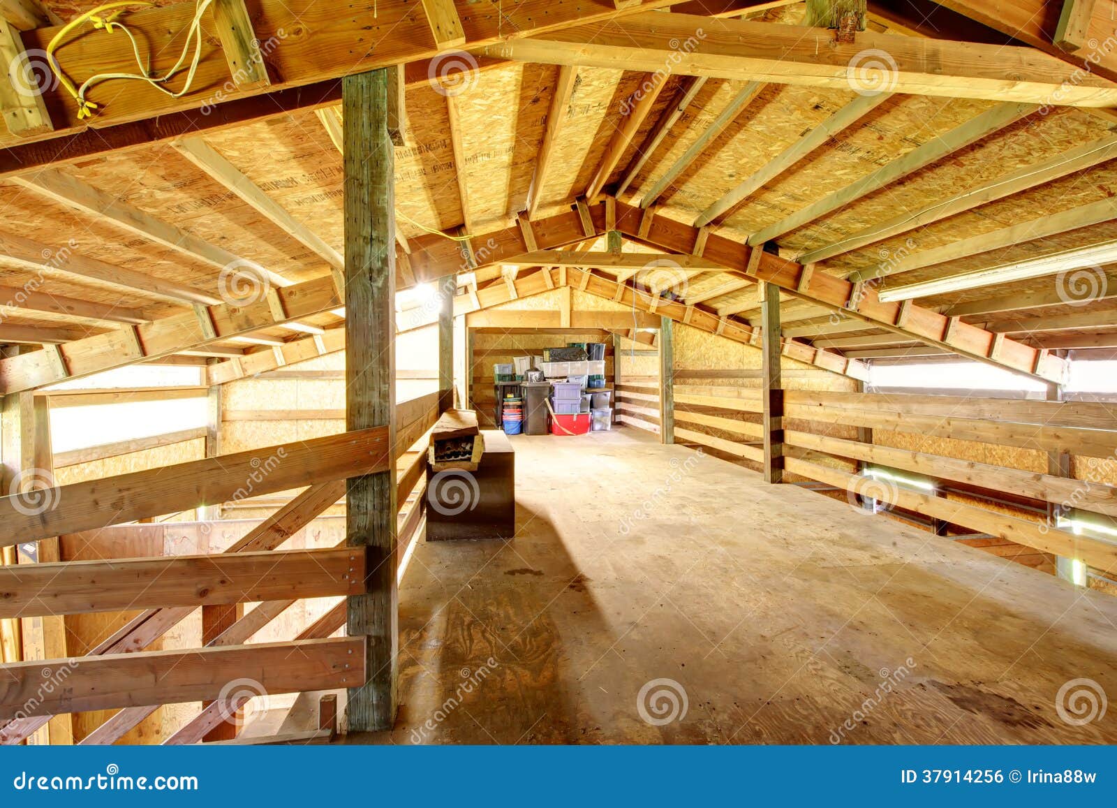 Large Farm Horse Stable Barn. Stock Photo - Image: 37914256