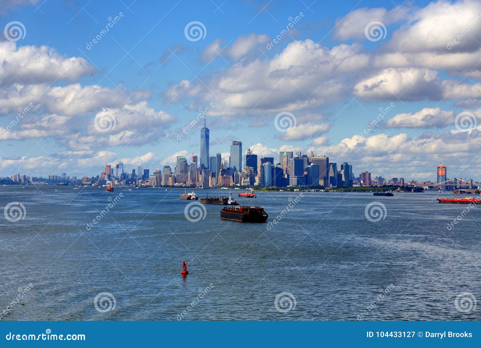 large freighters and new york city