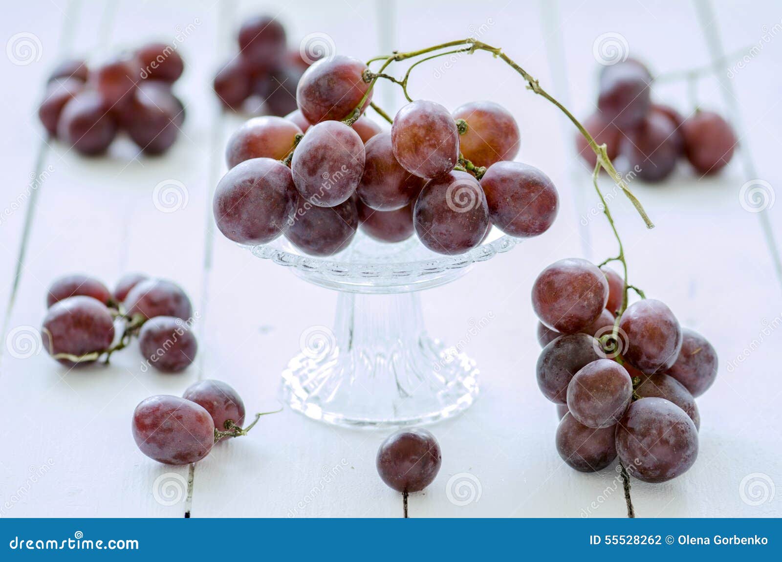 Large fresh rose grapes stock photo. Image of fruit, juicy 55528262