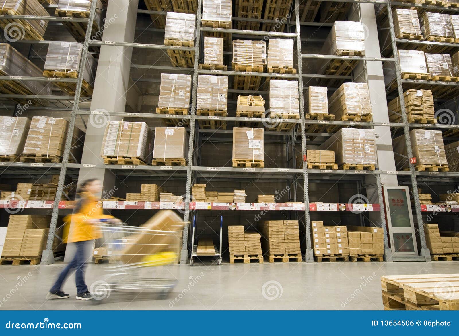 Large Furniture Warehouse Stock Photo Image Of Motion 13654506