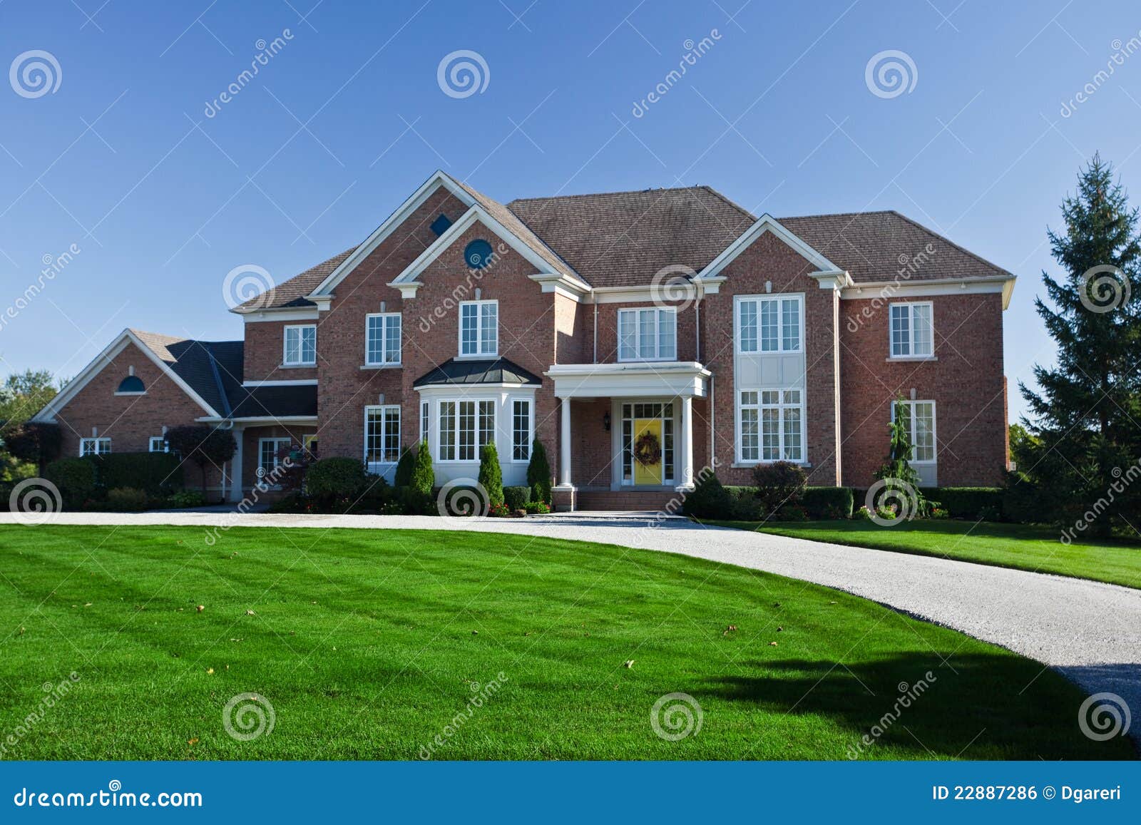 Large Homes stock photo. Image of home, district, exterior ...