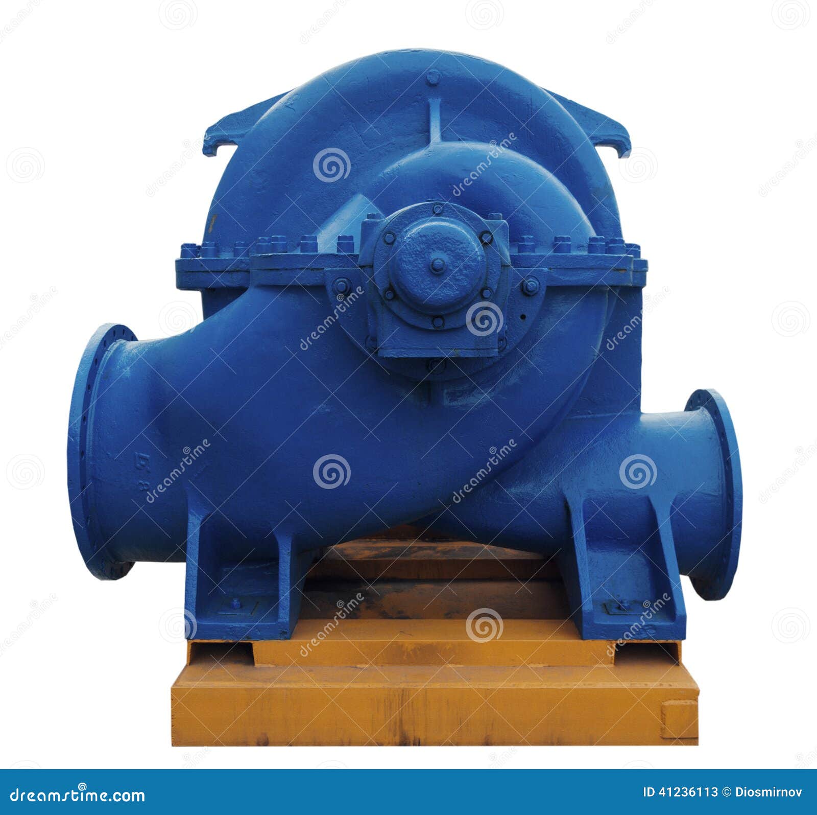 Large Industrial Heating Water Pump Stock Image Image of industrial
