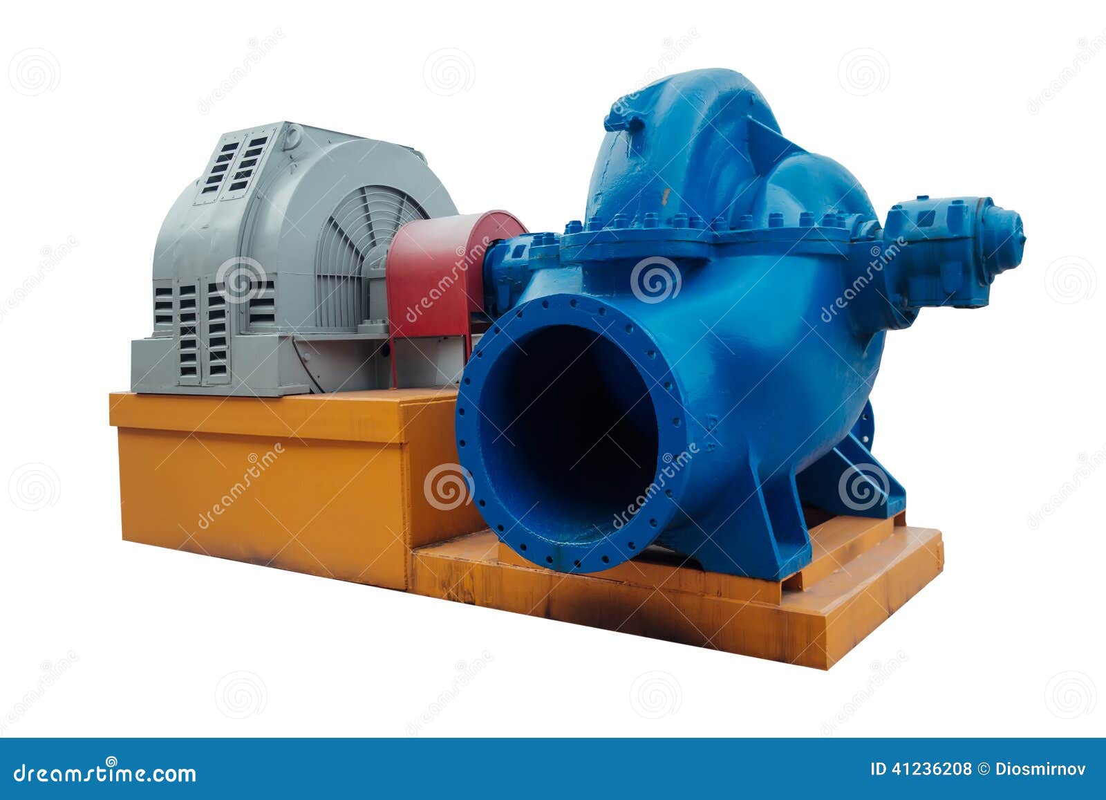 Large Industrial Heating Water Pump Stock Photo Image of engineering