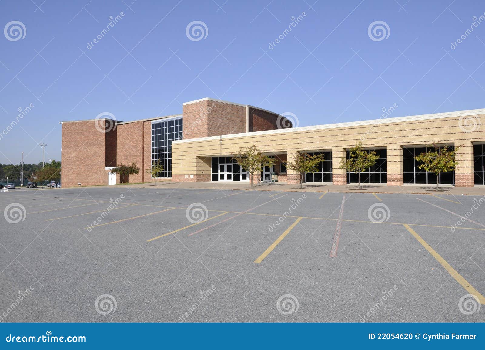 Large macadam parking area stock photo. Image of asphalt 22054620