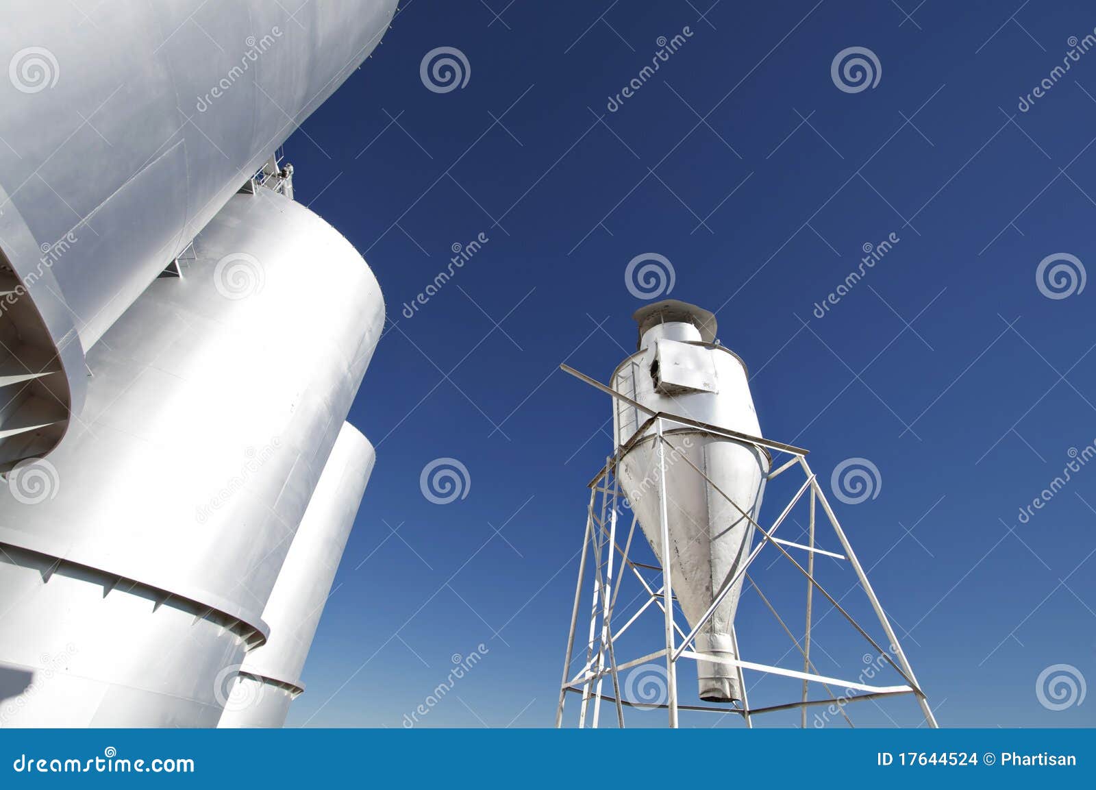 Farm Grain Silo RoyaltyFree Stock Photo 44002035