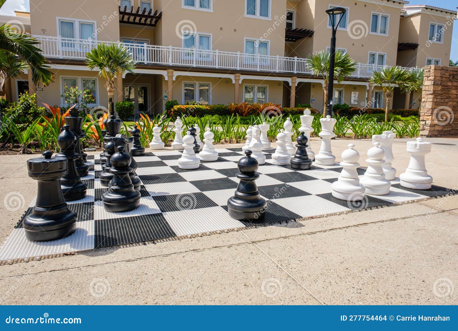 Giant Chess at Resorts