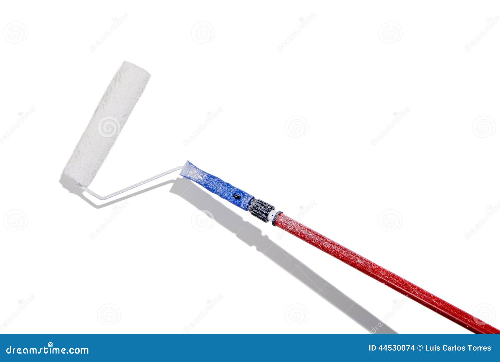 Large Paint Roller and Extensor Stock Photo Image of isolated
