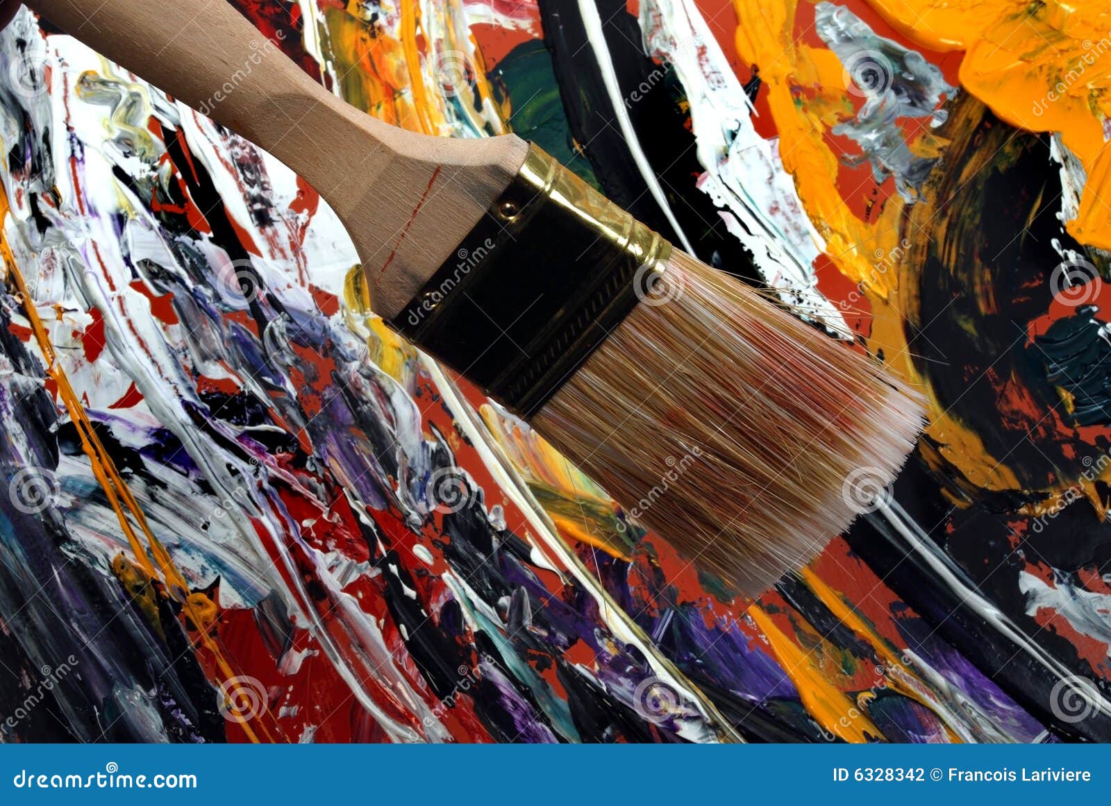 Large painting brush stock photo. Image of blend, curves 6328342