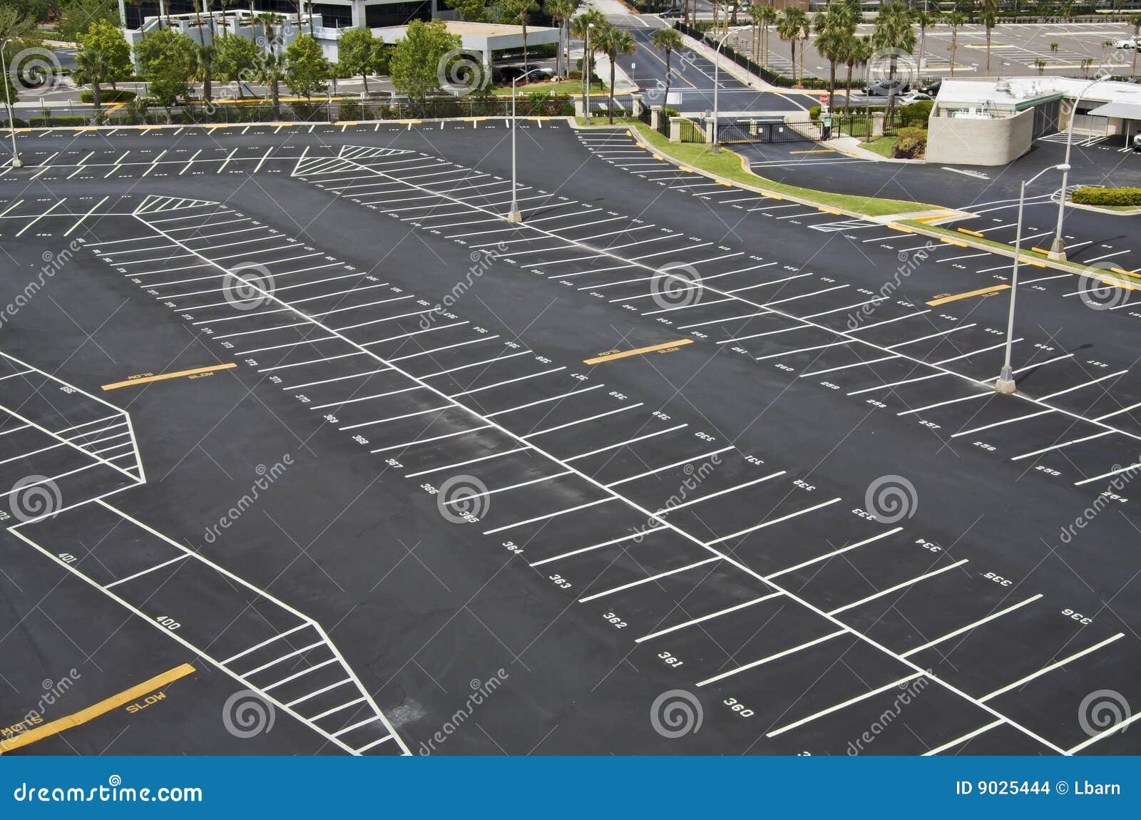large parking lot