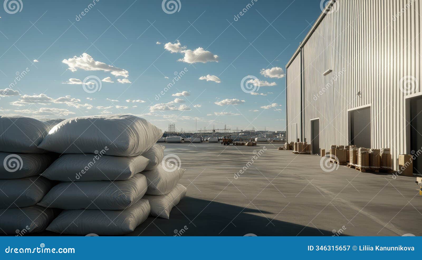 a large pile of construction materials and debris sits next to a damaged building in hialeah, florida, with palm trees