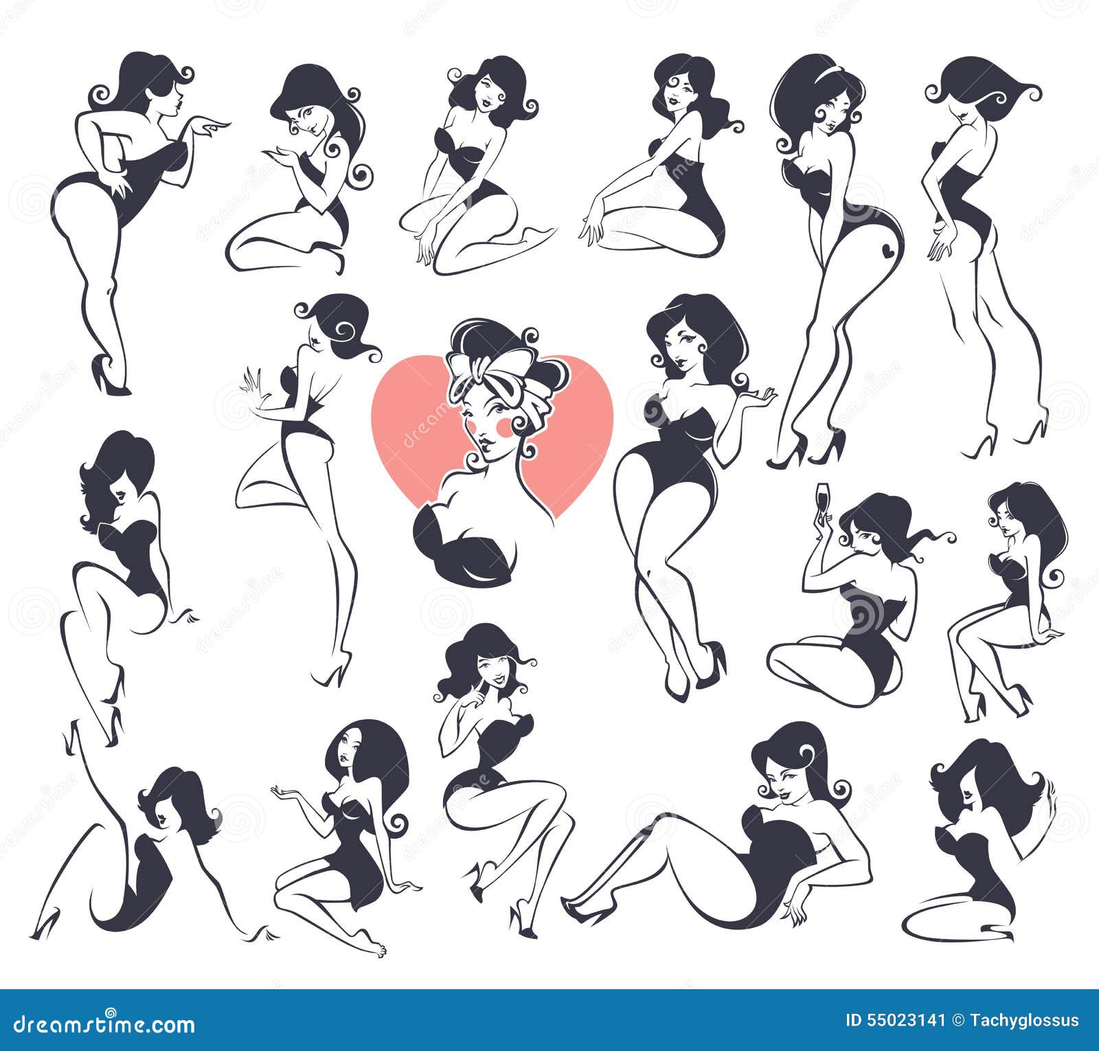 large pinup collection