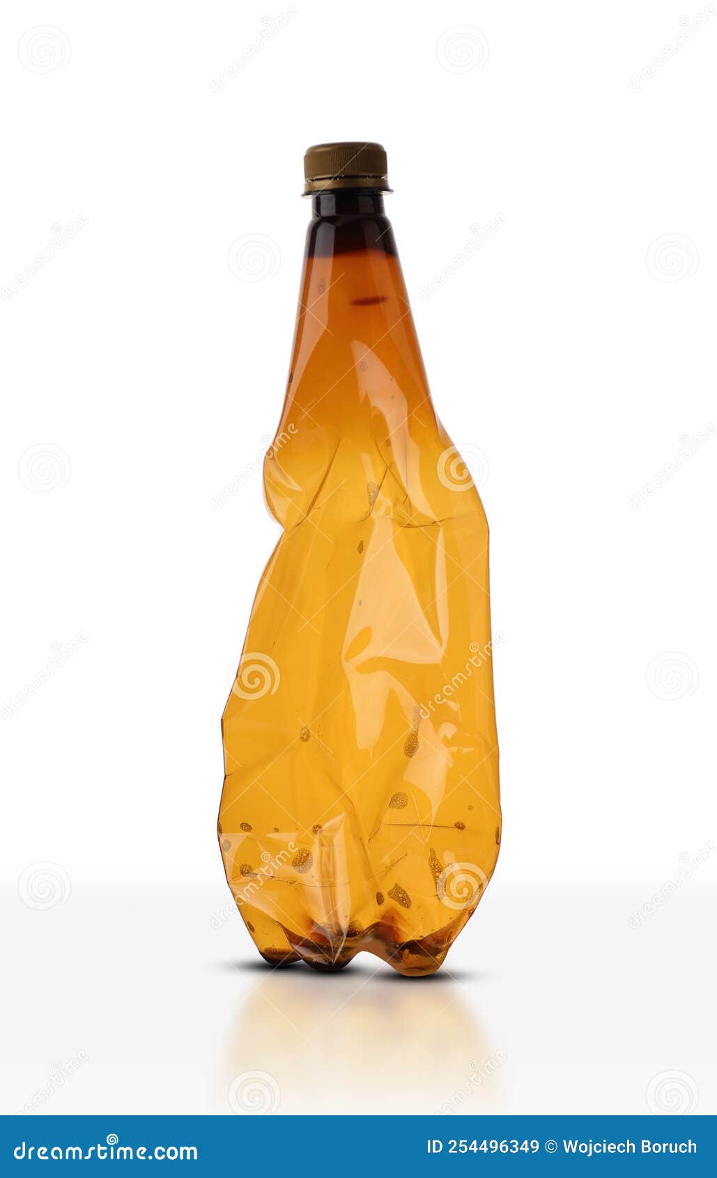 Large plastic beer bottle stock image. Image of capless 254496349