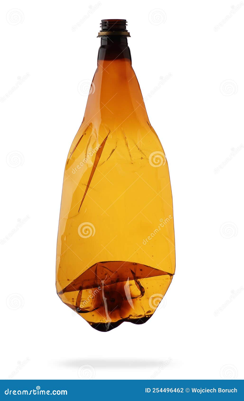 Large plastic beer bottle stock photo. Image of unlabeled 254496462