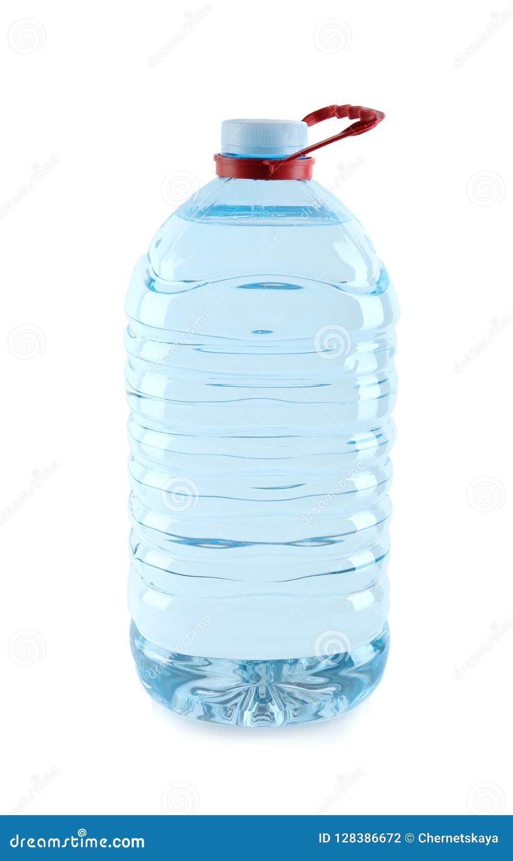 Large Plastic Bottle with Pure Water Stock Photo Image of freshness