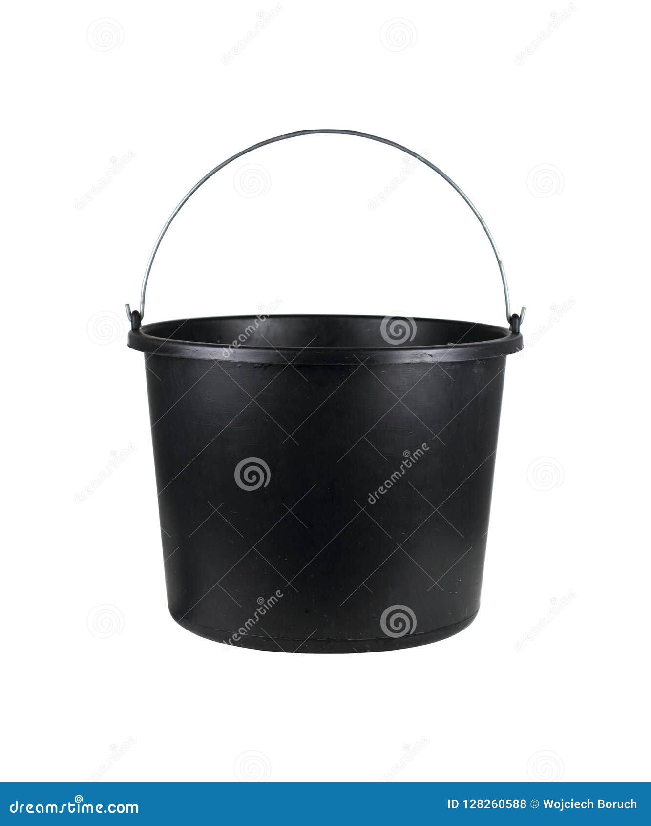 A large plastic bucket stock photo. Image of bucket