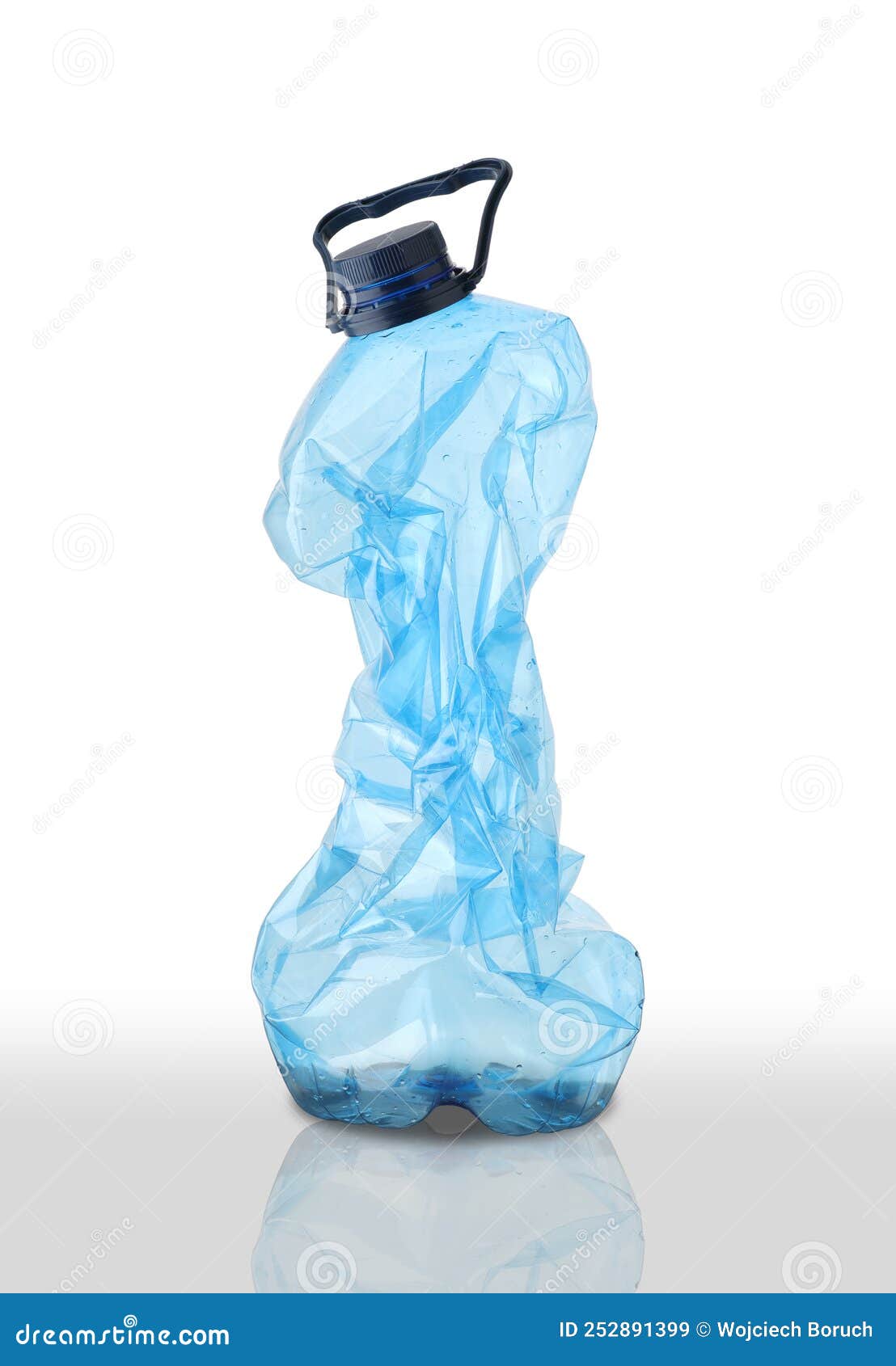 Large plastic water bottle stock image. Image of unlabeled 252891399