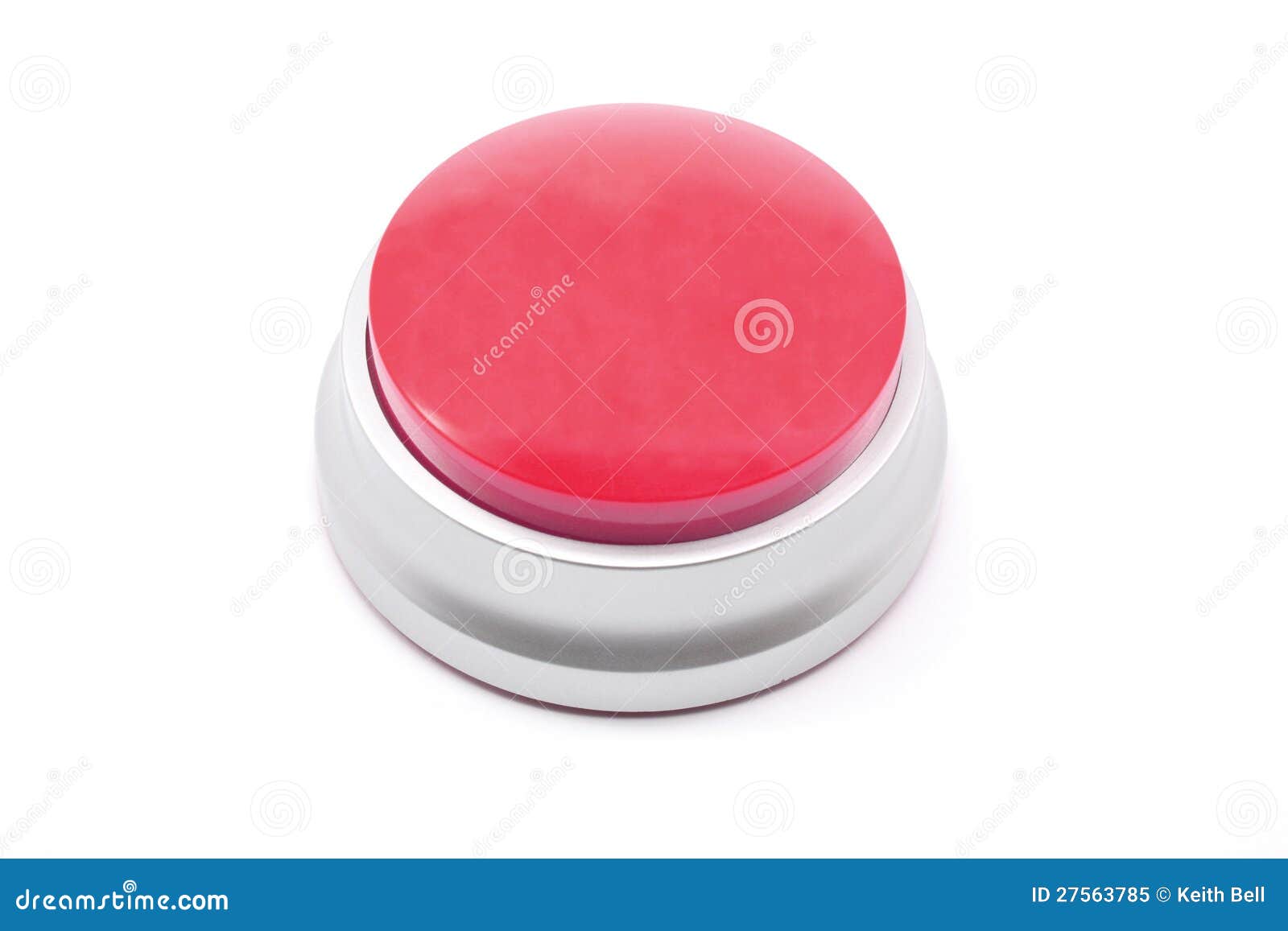 large ruby red button ready for your text
