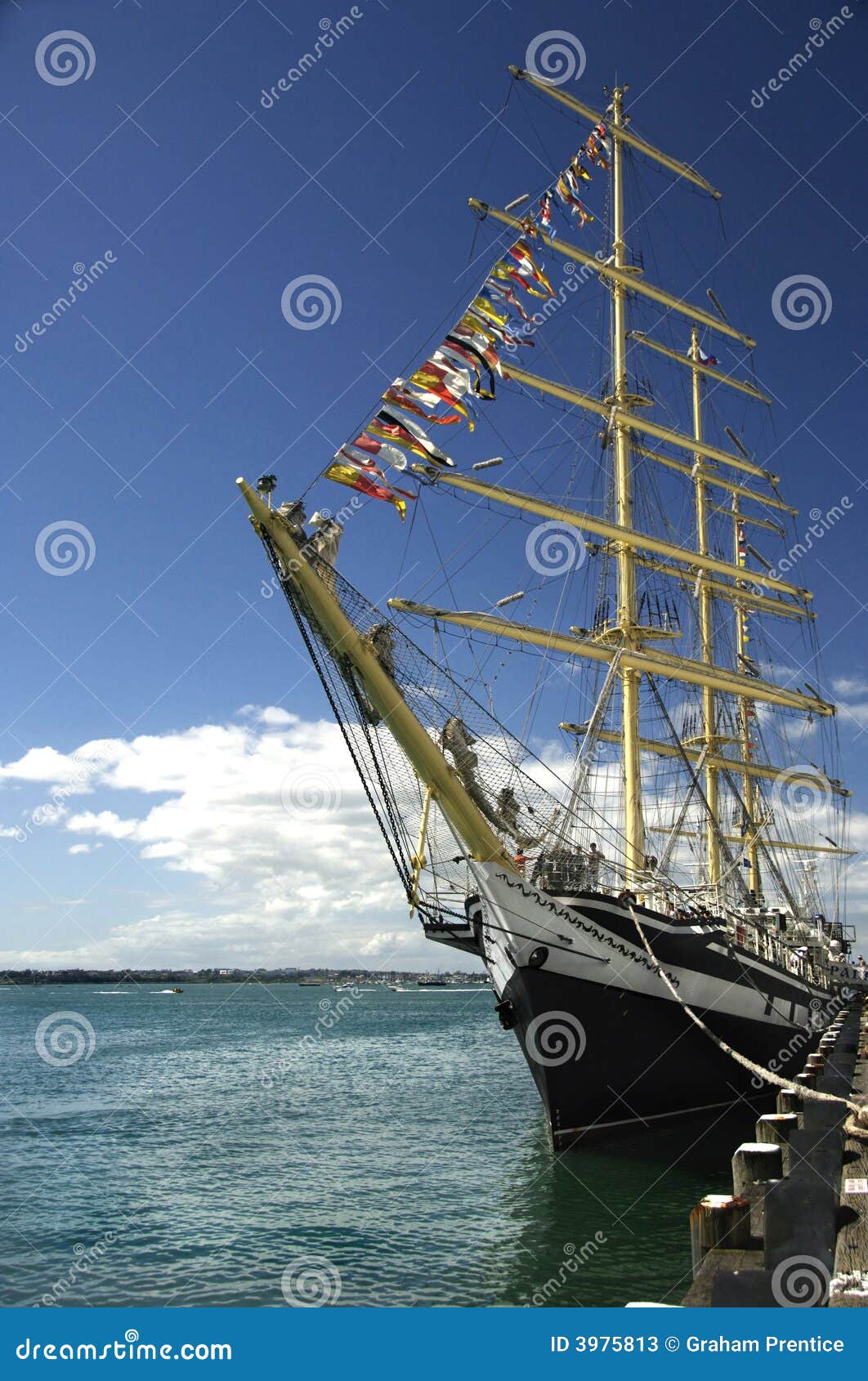 Large Sailing Ship stock image. Image of historic, clipper 