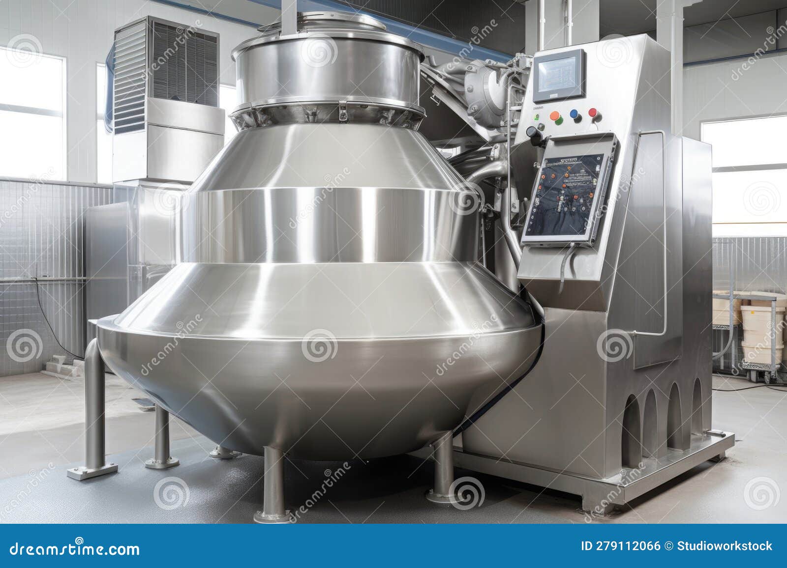 Largescale Commercial Mixer and Processor, Processing Ingredients for