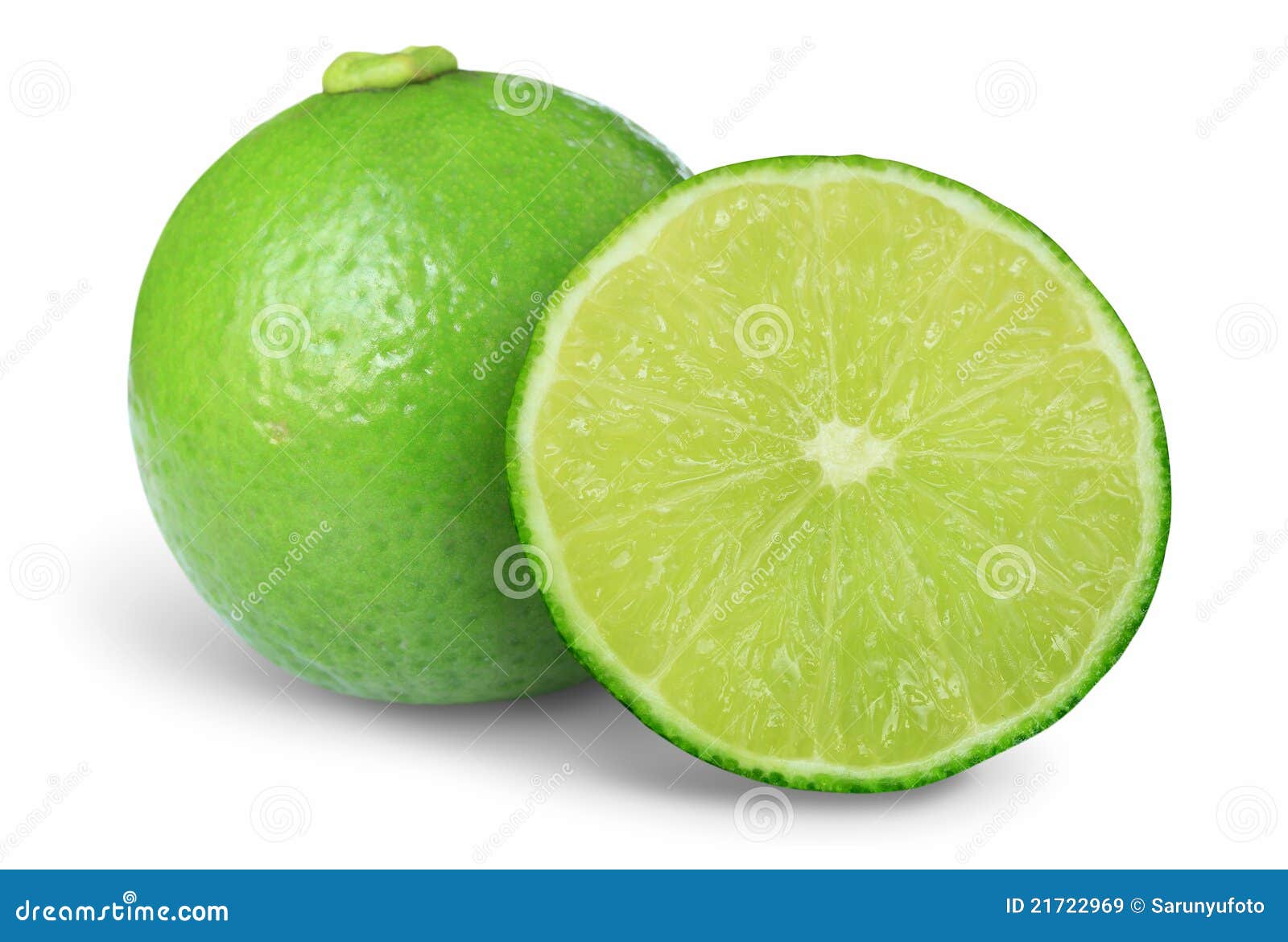 Large Seedless Lime Isolated Stock Image Image of seed, healthy 21722969