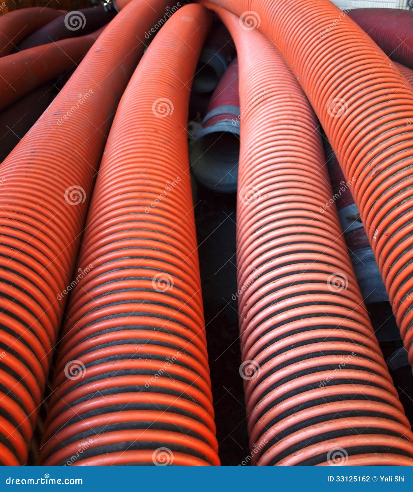 Large Sewage Pipes stock photo. Image of sanitation, plumbing 33125162