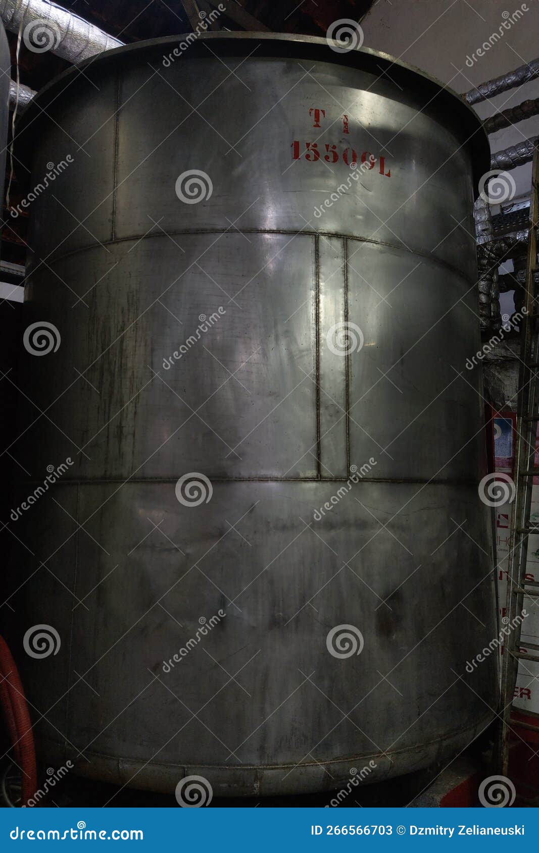 Large Storage Capacity for Wine or Whiskey. Barrel. Stock Image Image