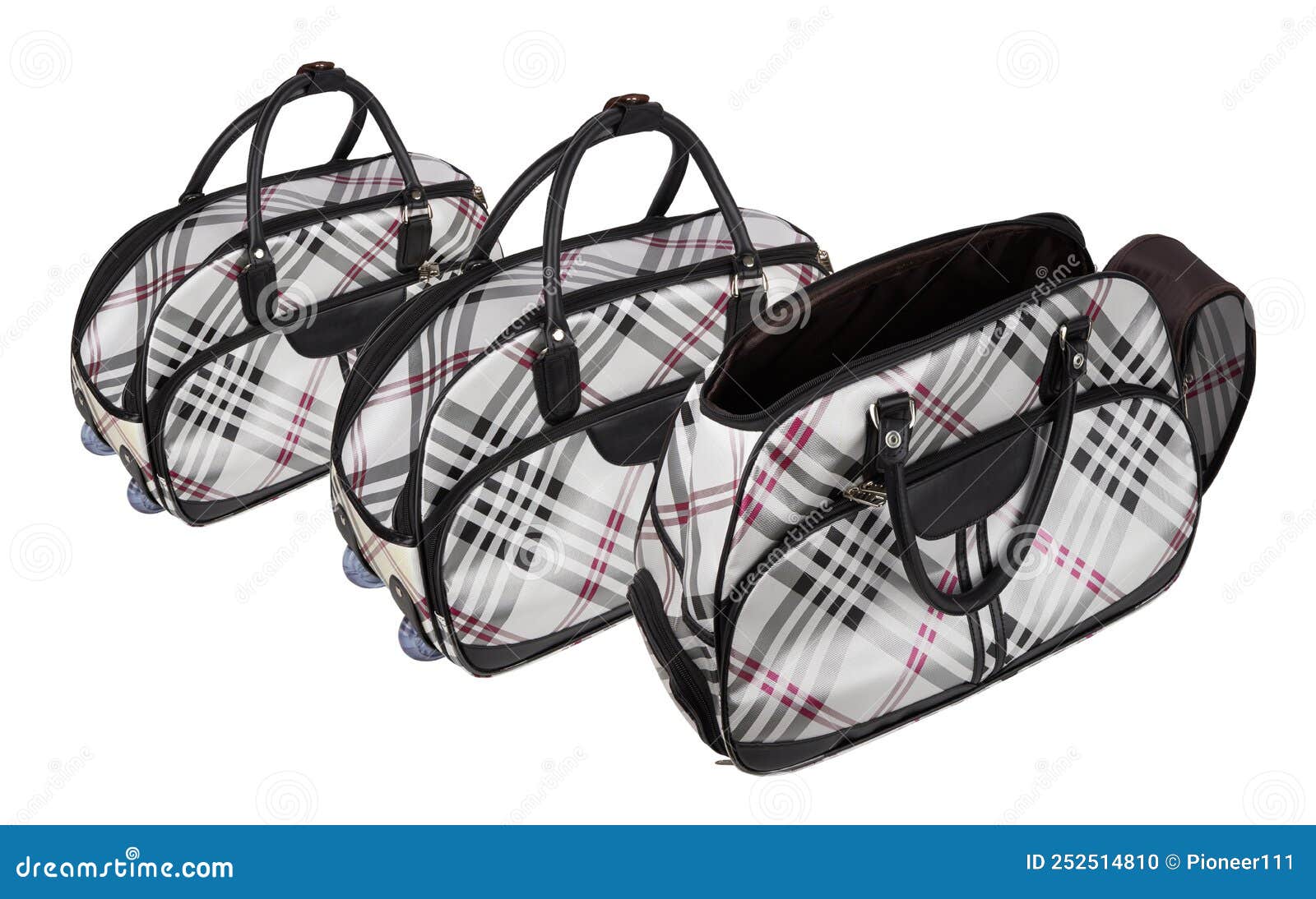 Large suitcase isolated stock photo. Image of accessory 252514810
