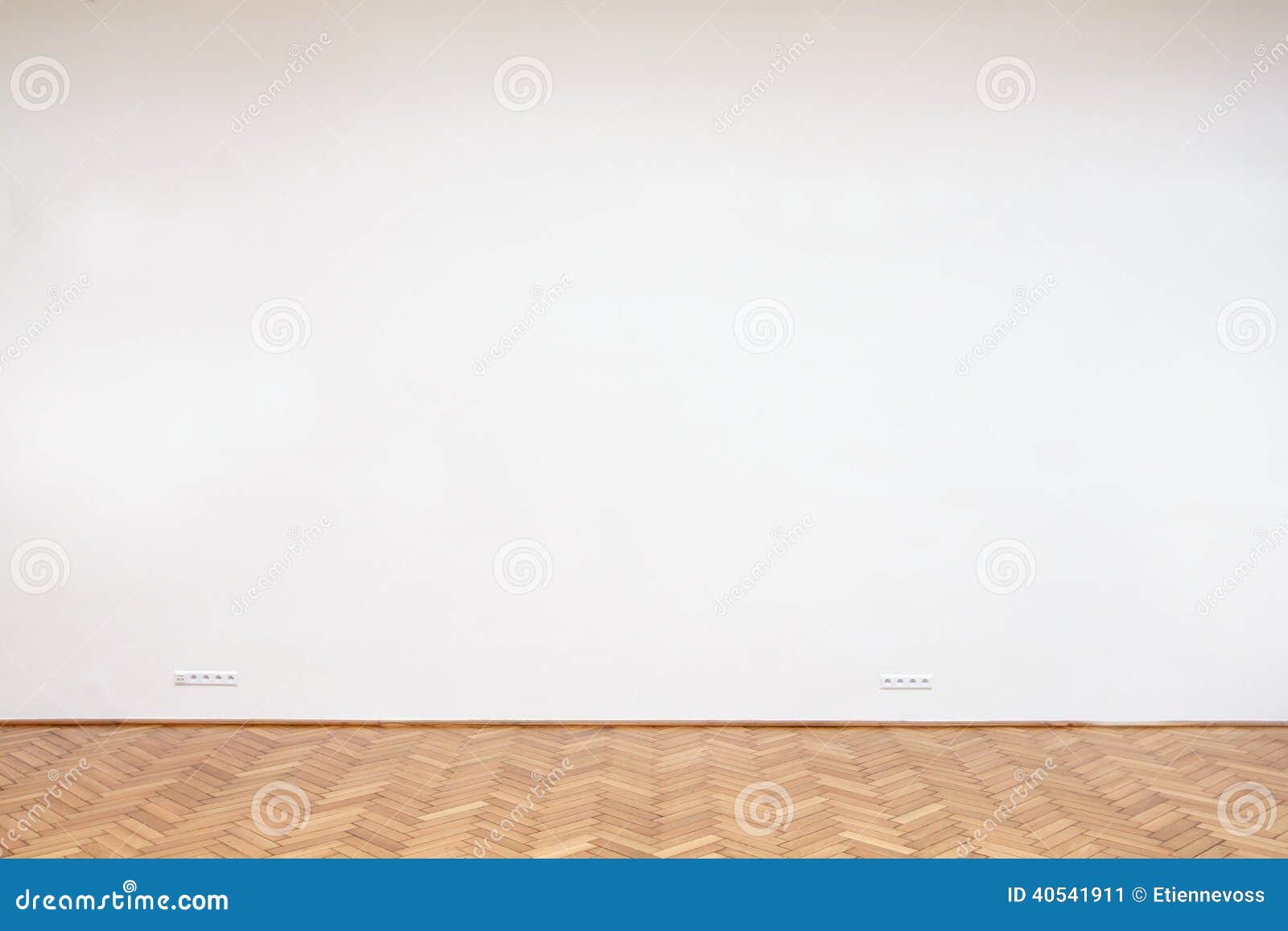 Large White Wall with Wooden Floor Stock Image Image of empty, space