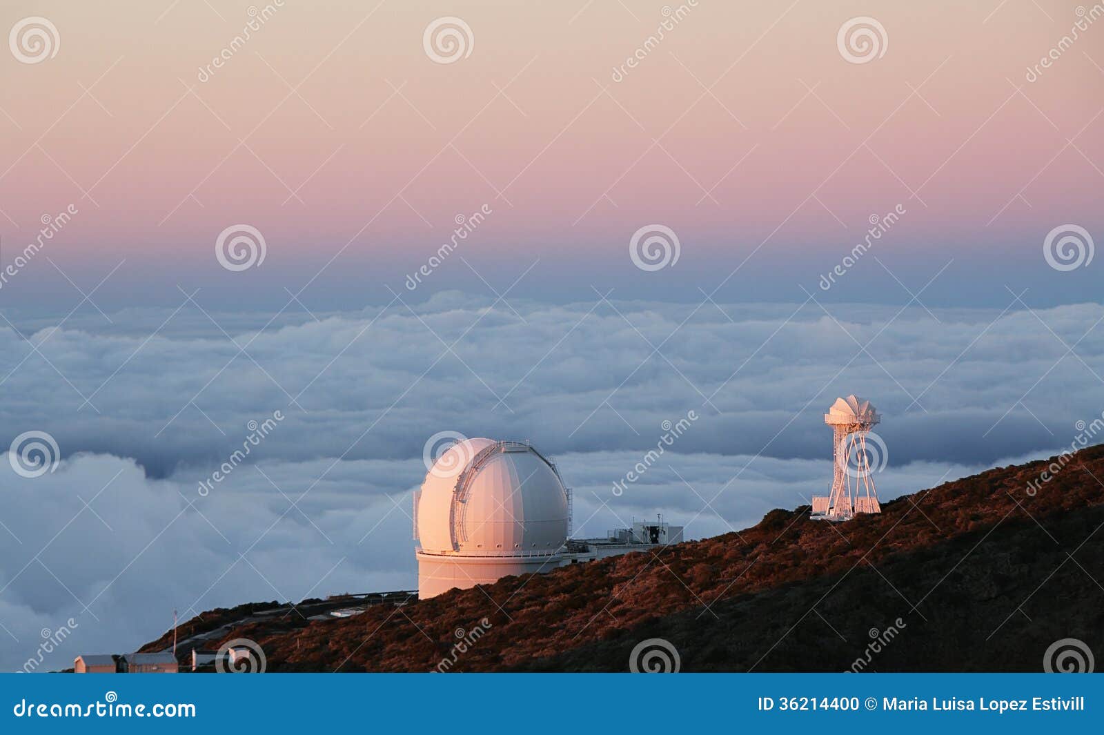 the largest astronomical observatory located in la palma island