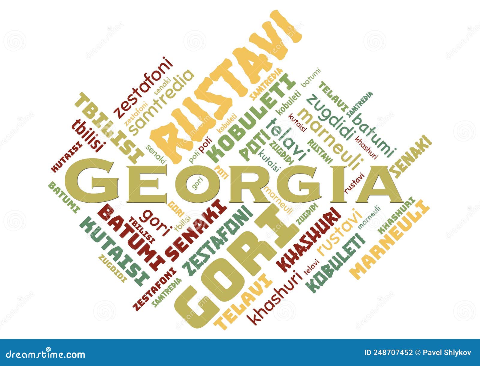 The Largest Cities in Stock Illustration Illustration of