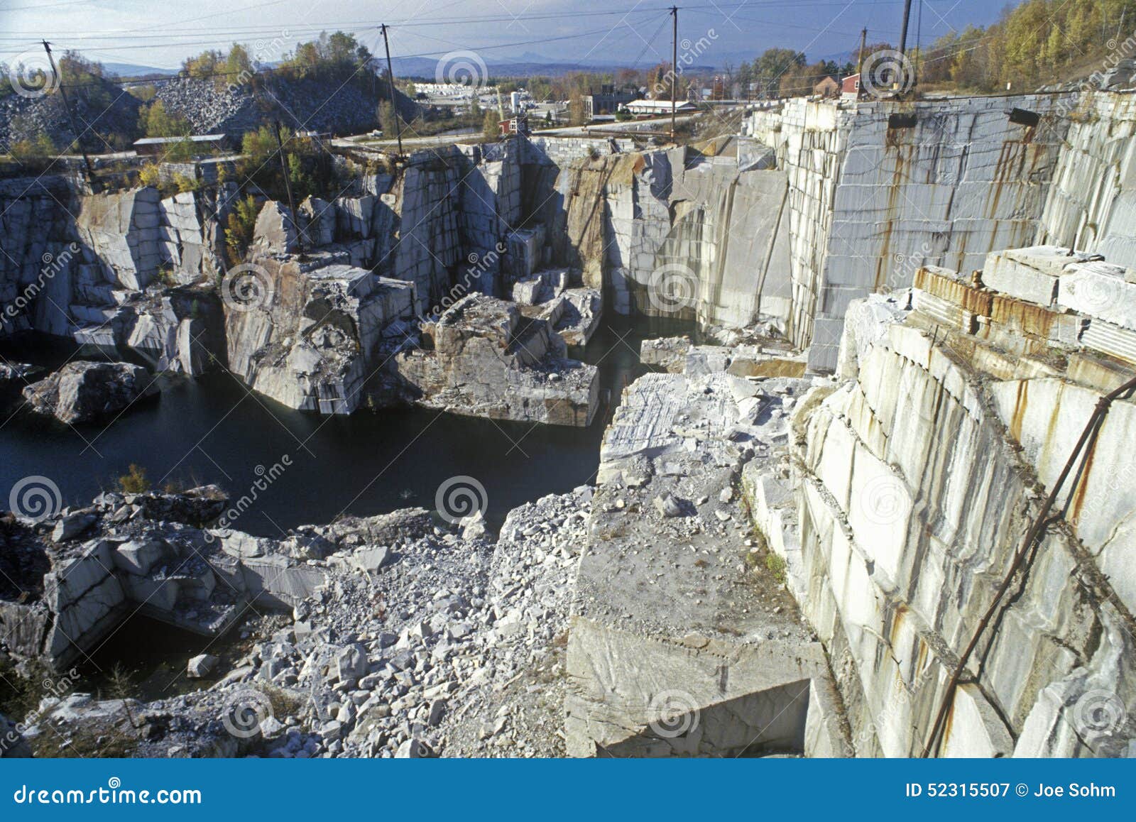 Largest Monumental Granite Quarry Barre Vt Stock Photos Free