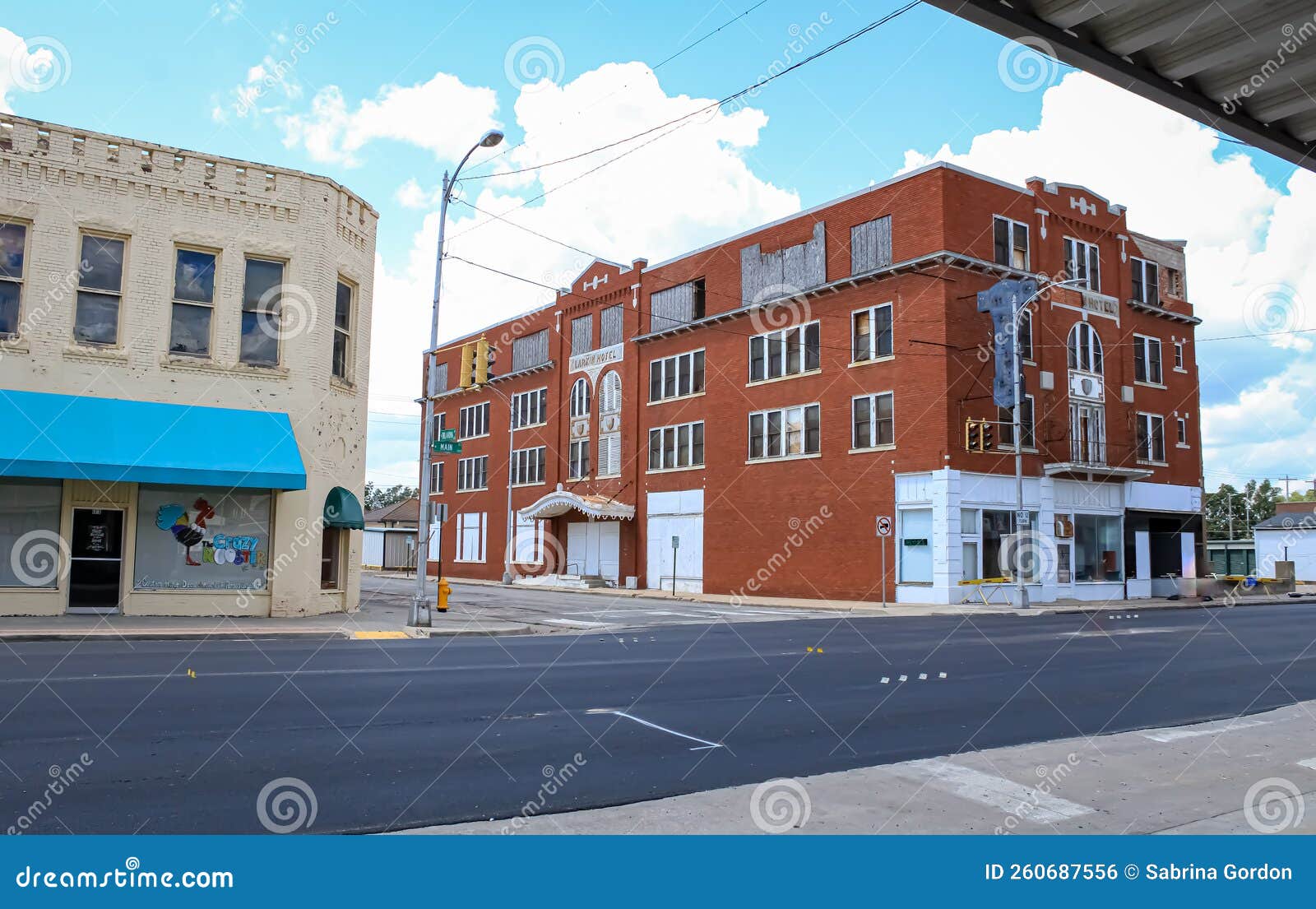 Larkin Hotel Blackwell Oklahoma Editorial Photo Image of architecture