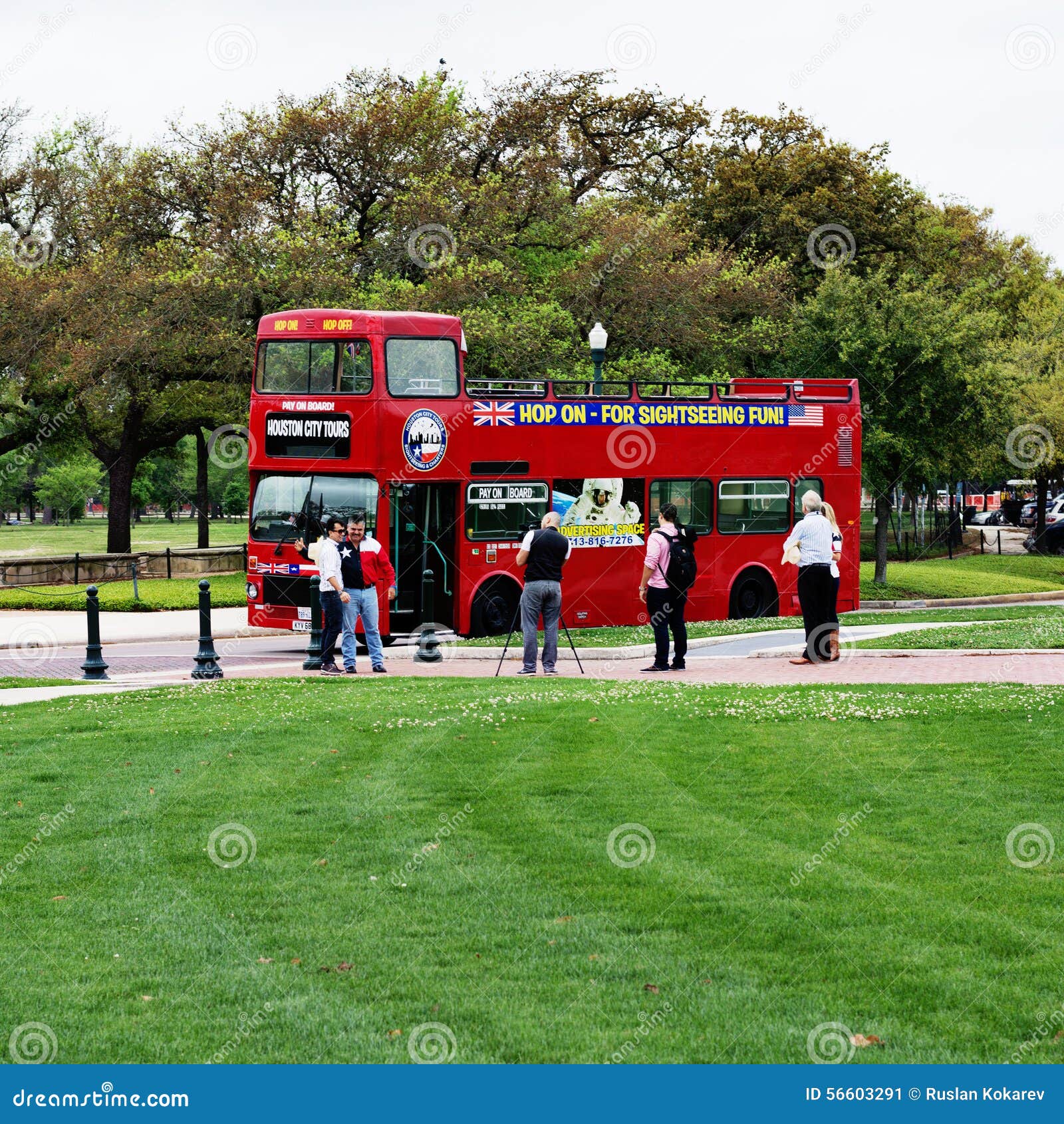 Las calles de Houston foto editorial.