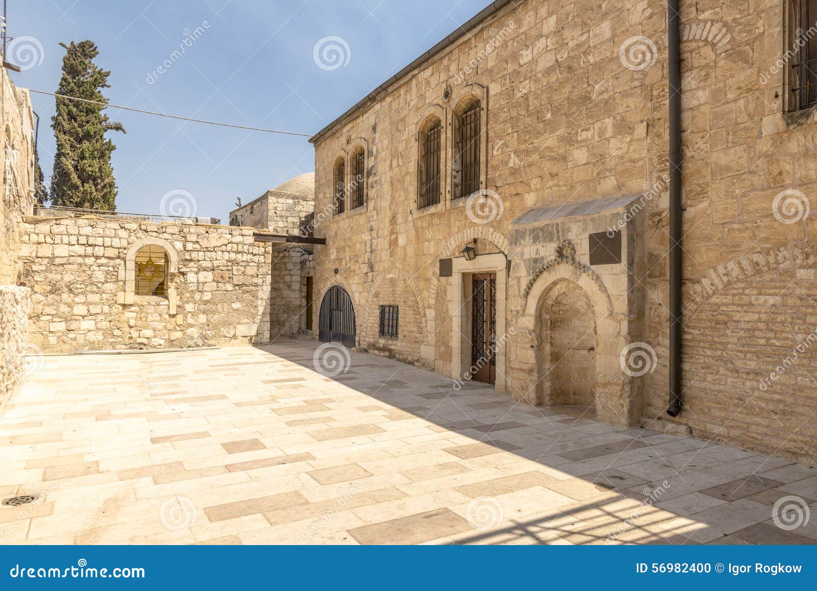 Las Calles Y Las Casas Viejas De La Ciudad Antigua De Jerusalén Foto de  archivo - Imagen de cultura, palestina: 56982400