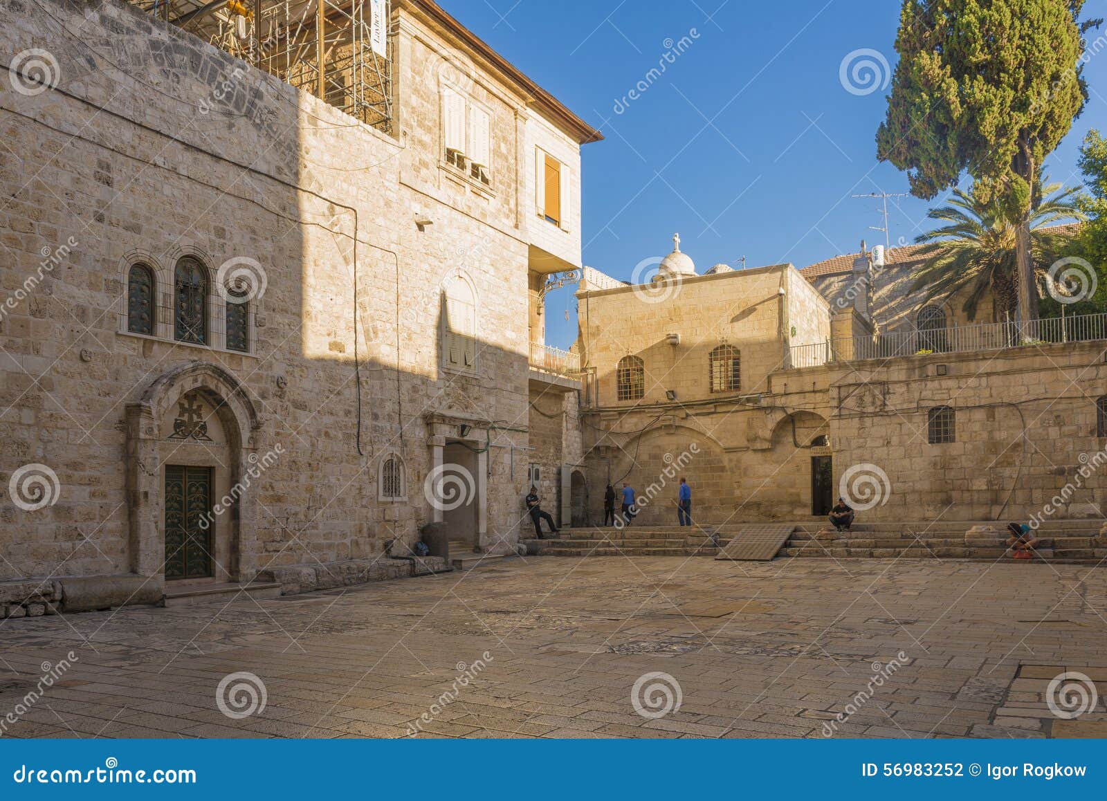Las Calles Y Las Casas Viejas De La Ciudad Antigua De Jerusalén Fotografía  editorial - Imagen de localizaciones, fondos: 56983252