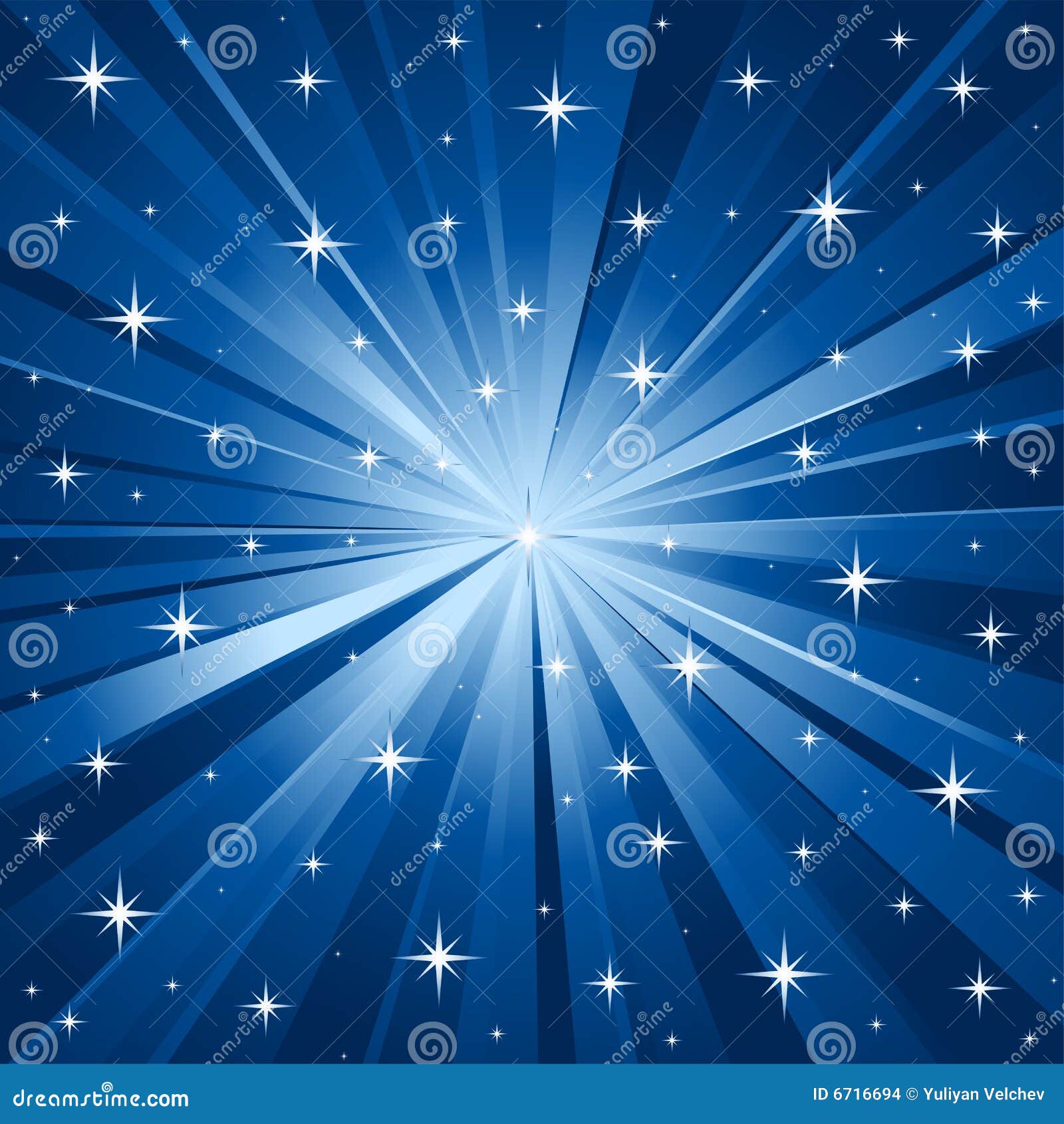 Estrellas brillantes fondo azul de fondo 94726 Vector en Vecteezy