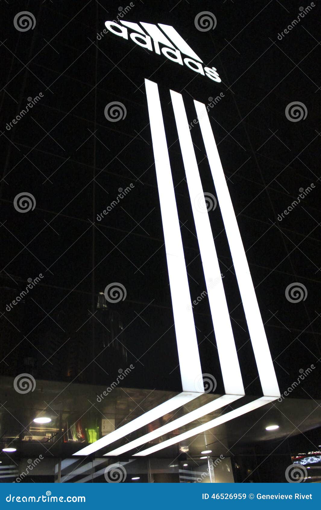 Eerlijk Verbazingwekkend Evaluatie Las Vegas Adidas Store Signage by Night Editorial Stock Image - Image of  adidas, neon: 46526959