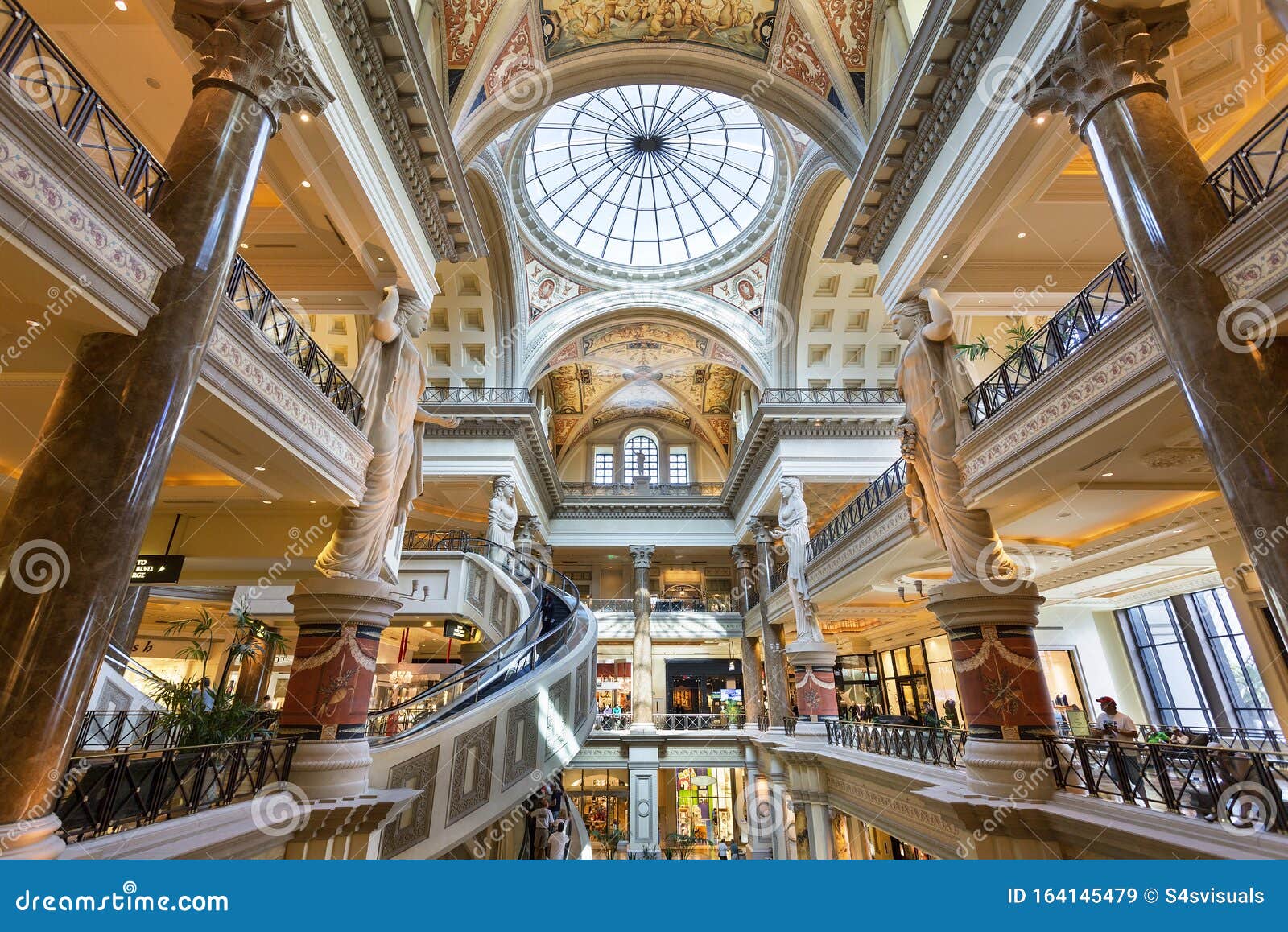 Caesars palace forum shops hi-res stock photography and images - Alamy