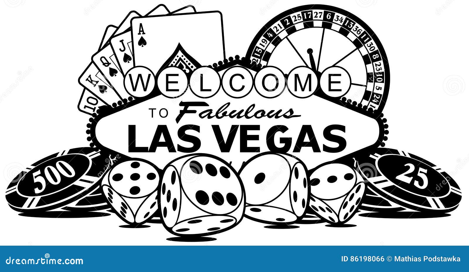 Las Vegas Casino Stock Vector Illustration and Royalty Free Las Vegas  Casino Clipart