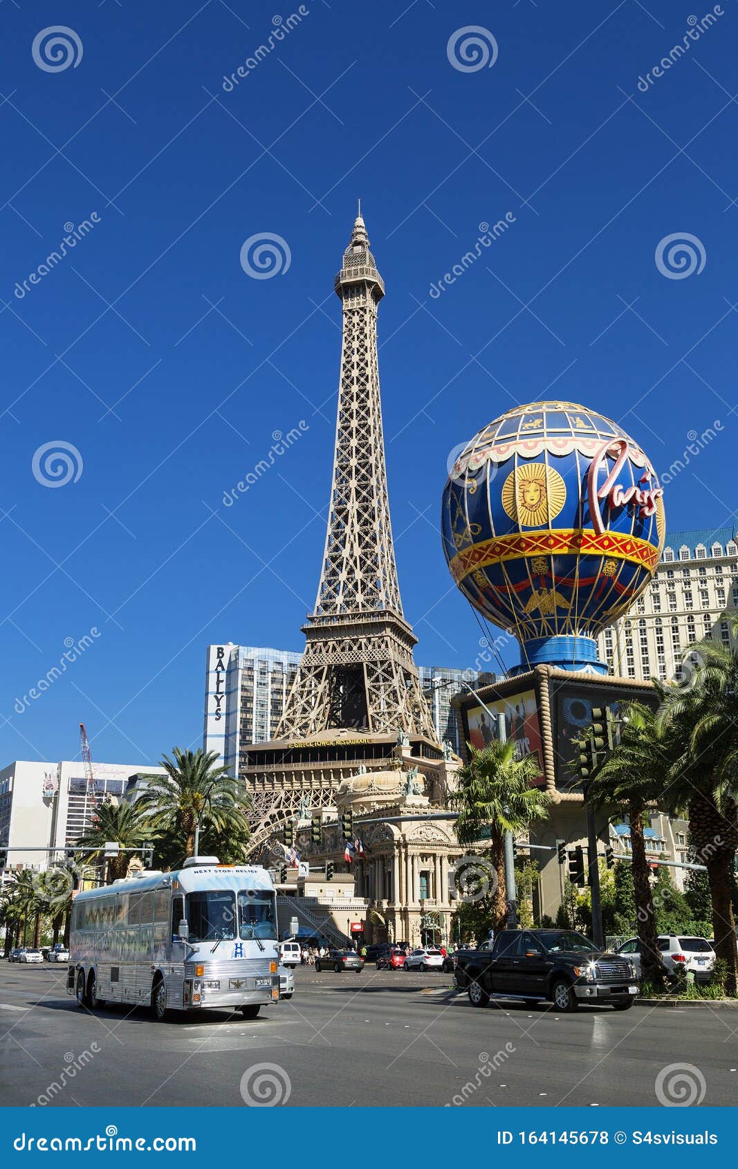 Las Vegas, the Famous Avenue, the Strip Editorial Stock Photo - Image