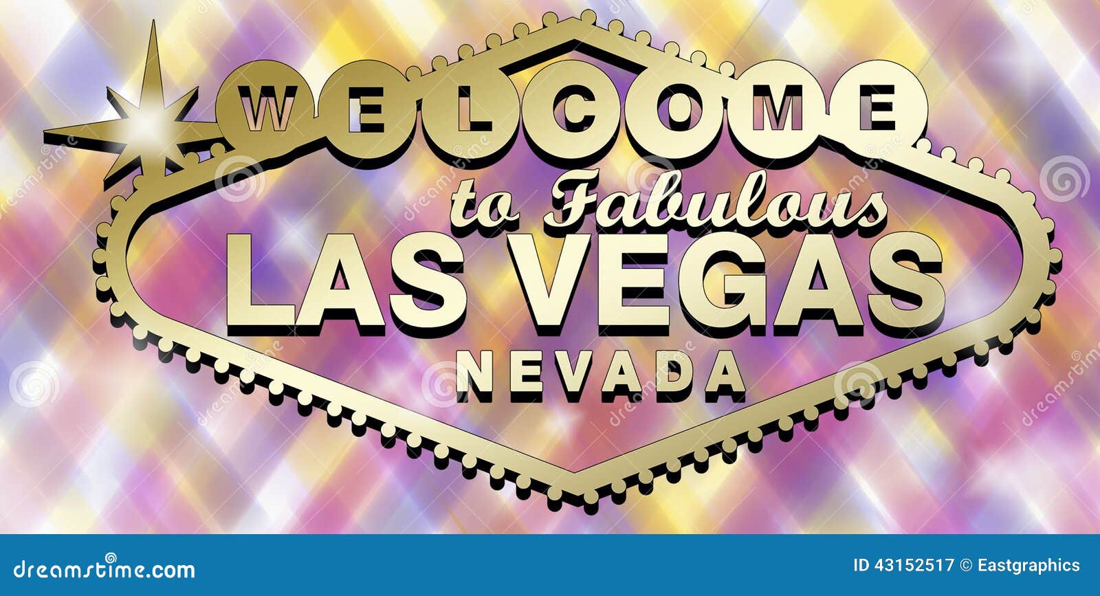 Las VegasLogo stock abbildung. Illustration von maniküre 43152517