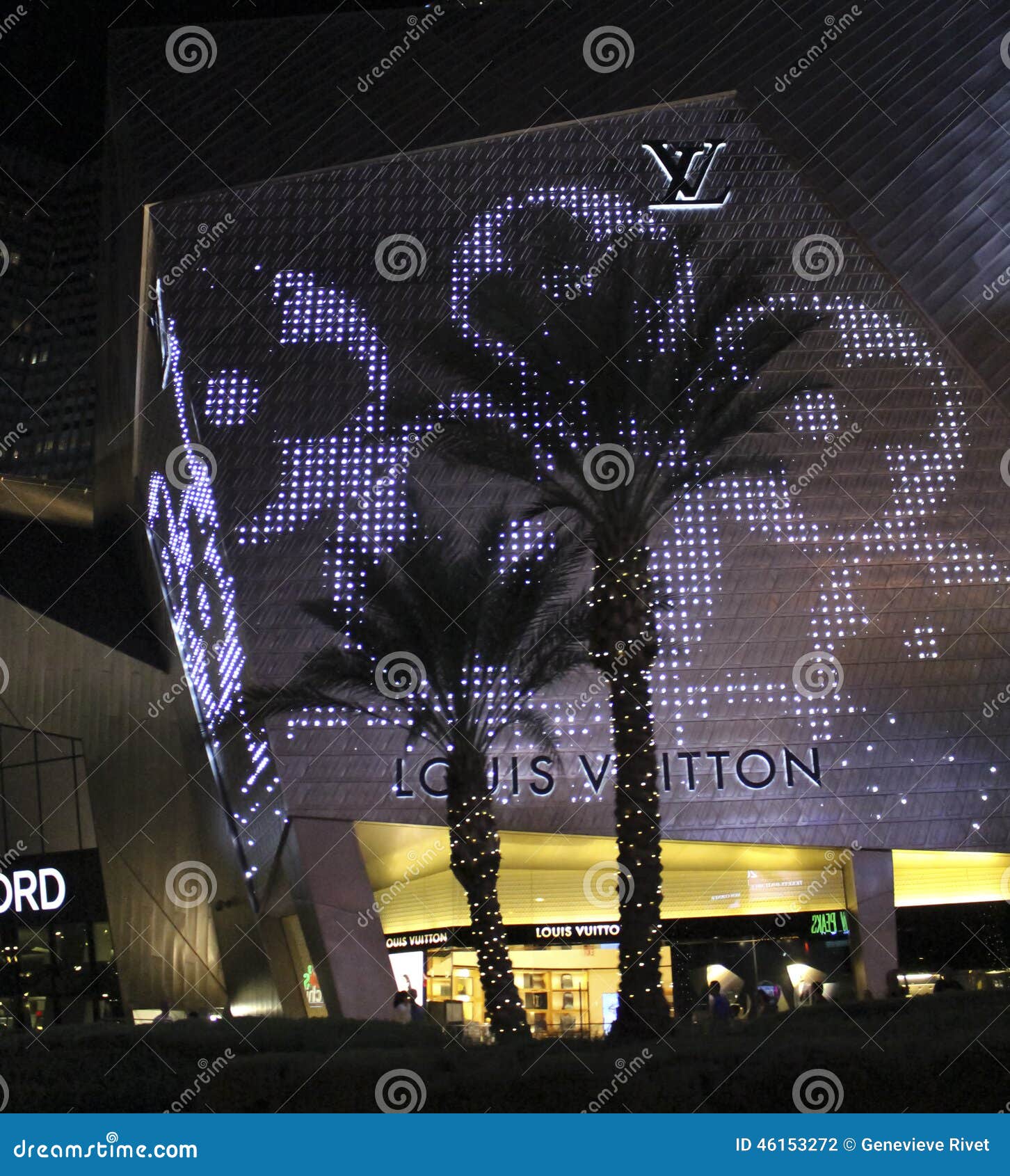 Las Vegas Louis Vuitton editorial photography. Image of vuitton - 46153272