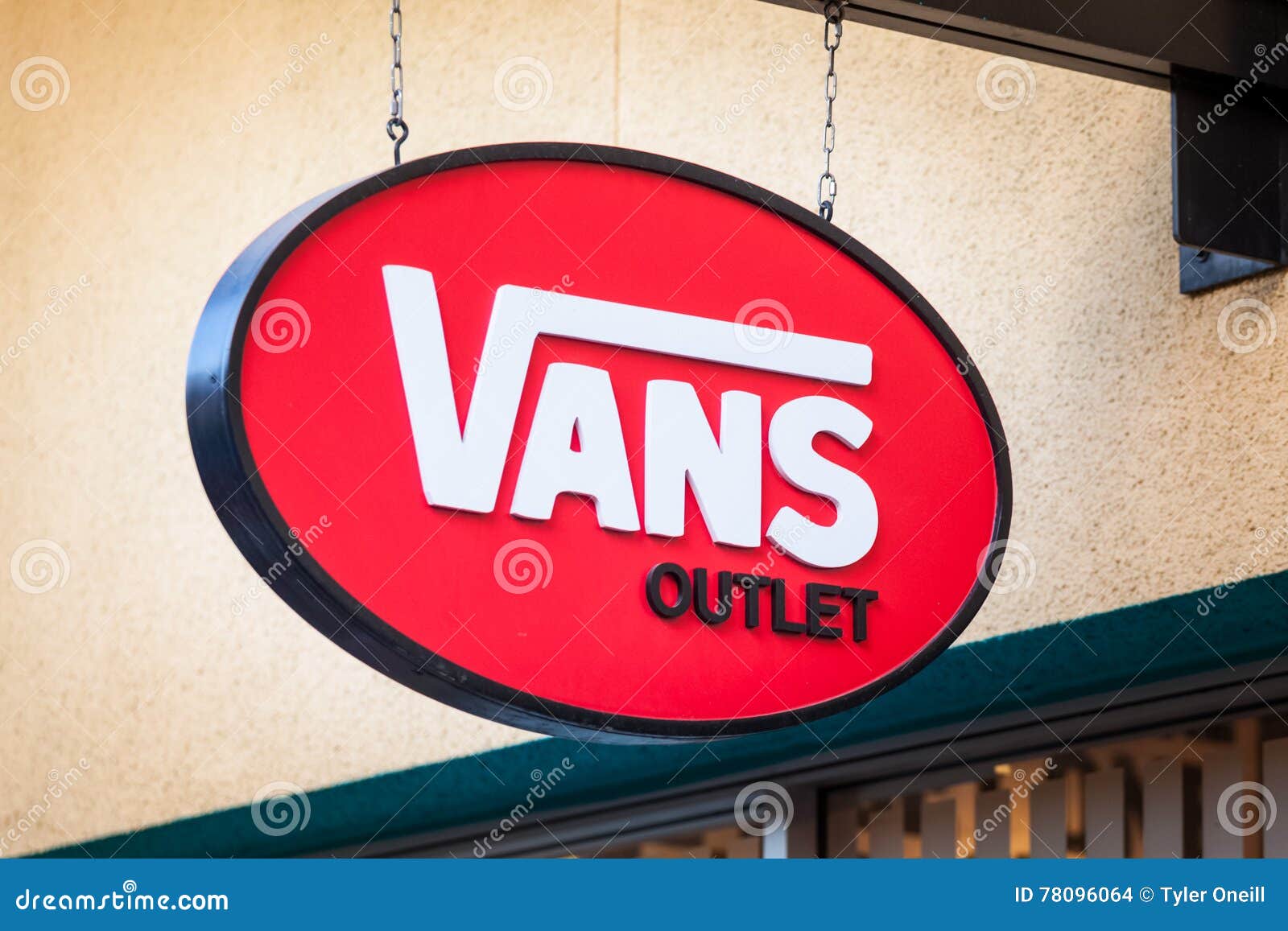 LAS VEGAS, NEVADA - August 22nd, 2016: Vans Outlet Logo On Store Editorial Stock Image - Image ...