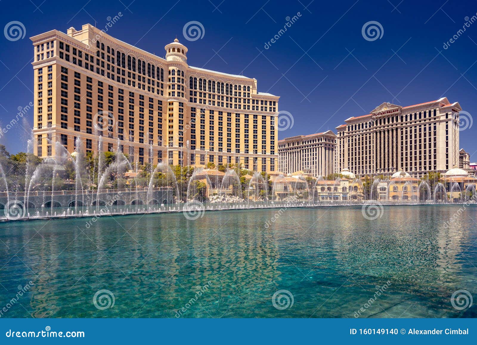 Las Vegas, Nevada, USA - Bellagio Hotel and Casino Editorial Image