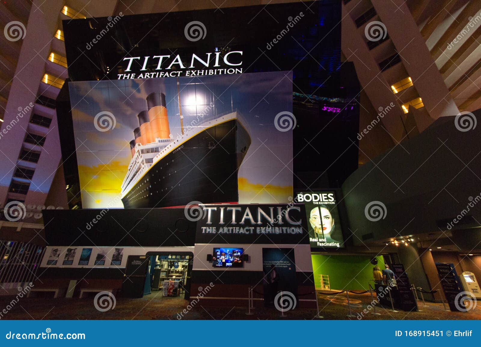 Titanic Museum in Las Vegas Nevada Editorial Photo - Image of history, vegas:  168915451