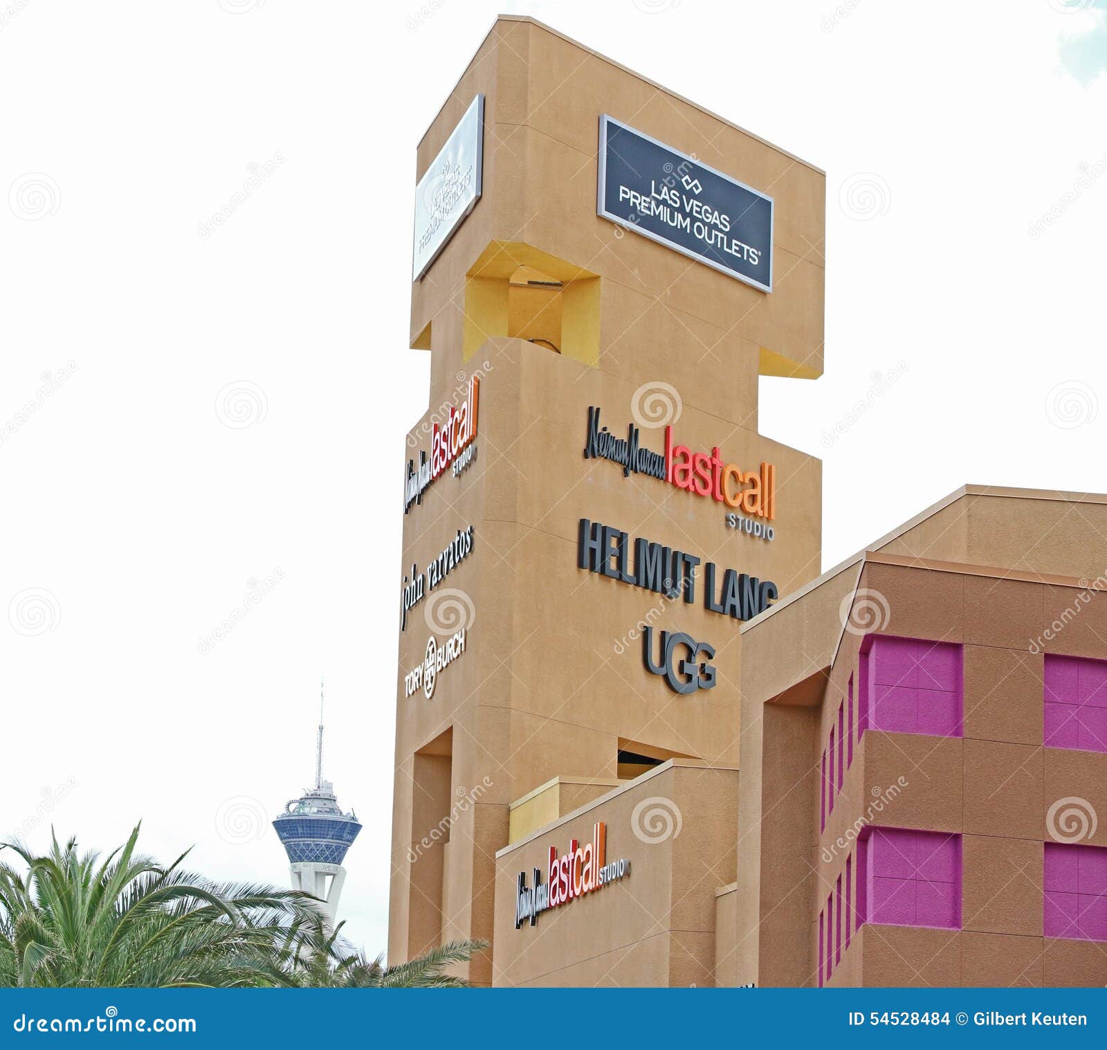 Las Vegas Premium Outlet Sign Editorial Stock Image - Image of sign,  showing: 54528484