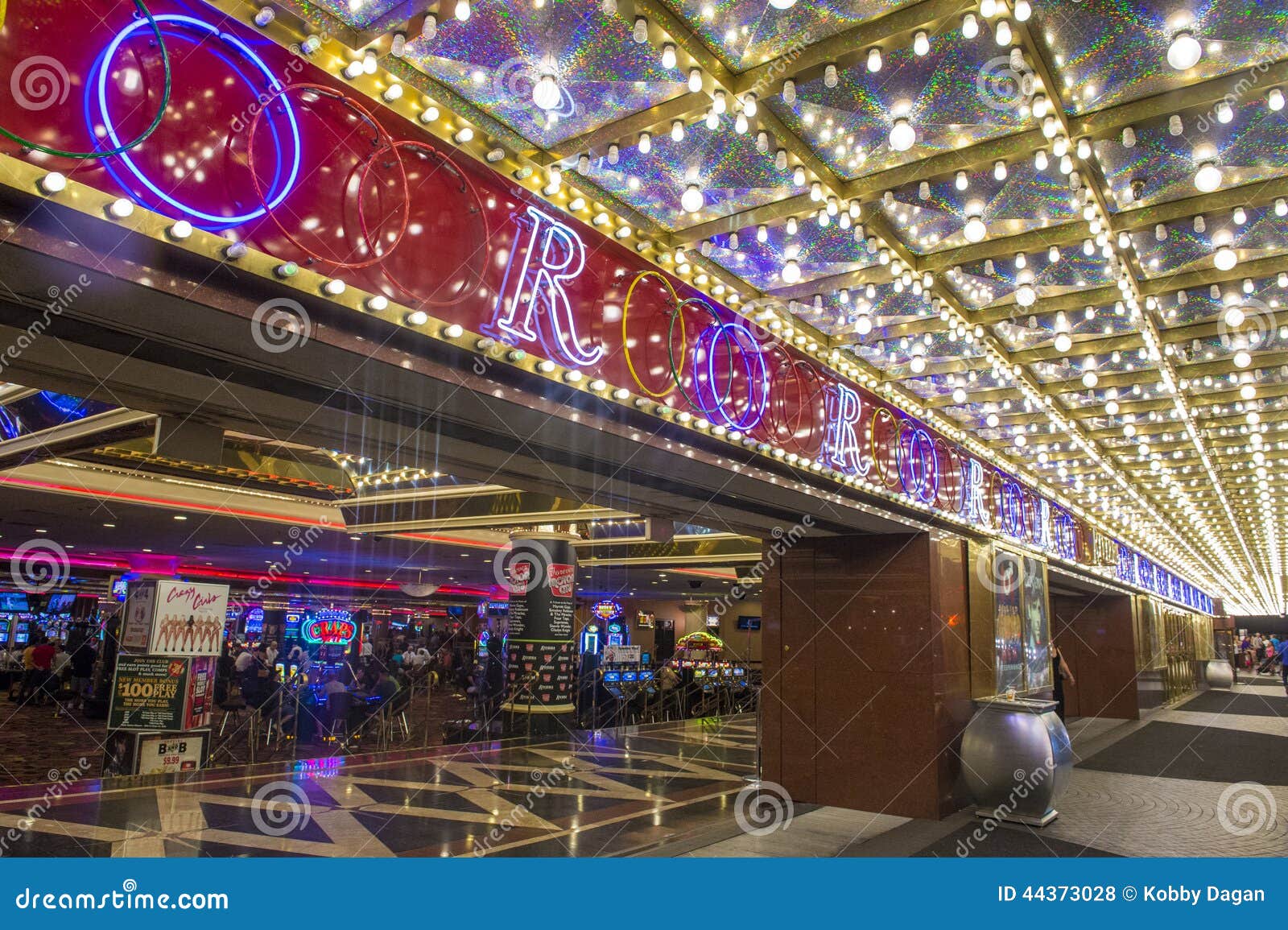 riviera hotel las vegas interior