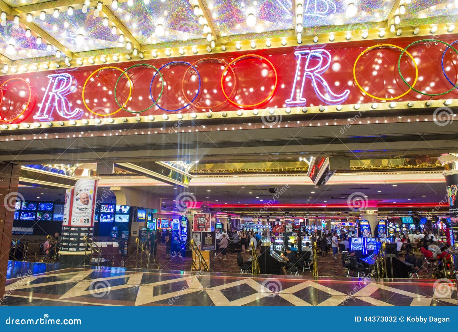 riviera hotel las vegas interior