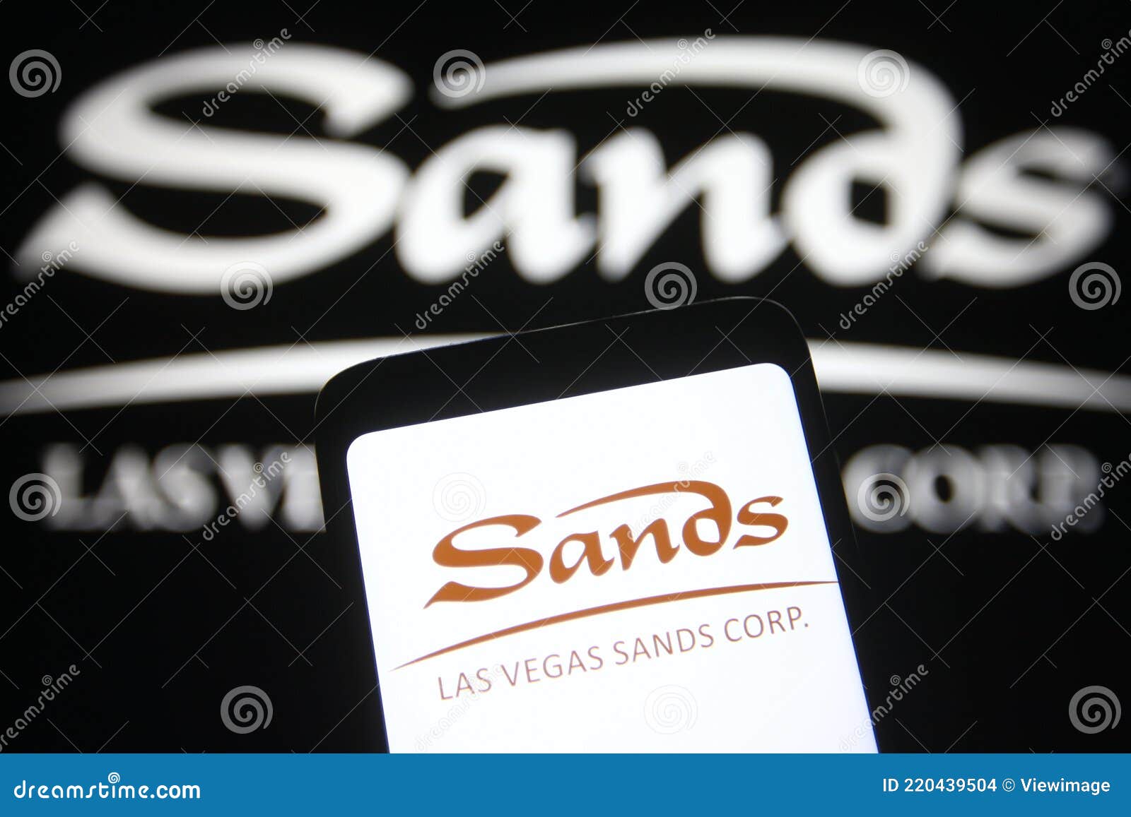 Las Vegas Sands Corporation Logo Editorial Stock Image - Image of economy,  business: 220439504