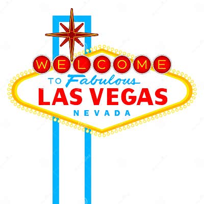 Las Vegas Sign stock vector. Illustration of welcome, jackpot - 4119383